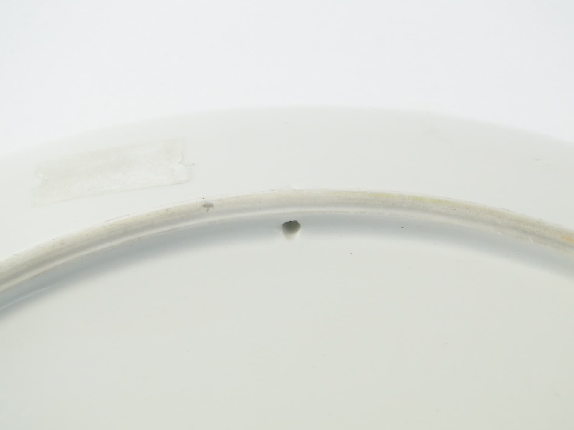Decorative platter Oberek, white orange-red porcelain, by Z. Stryjeńska, Poland, 1950s - 385402