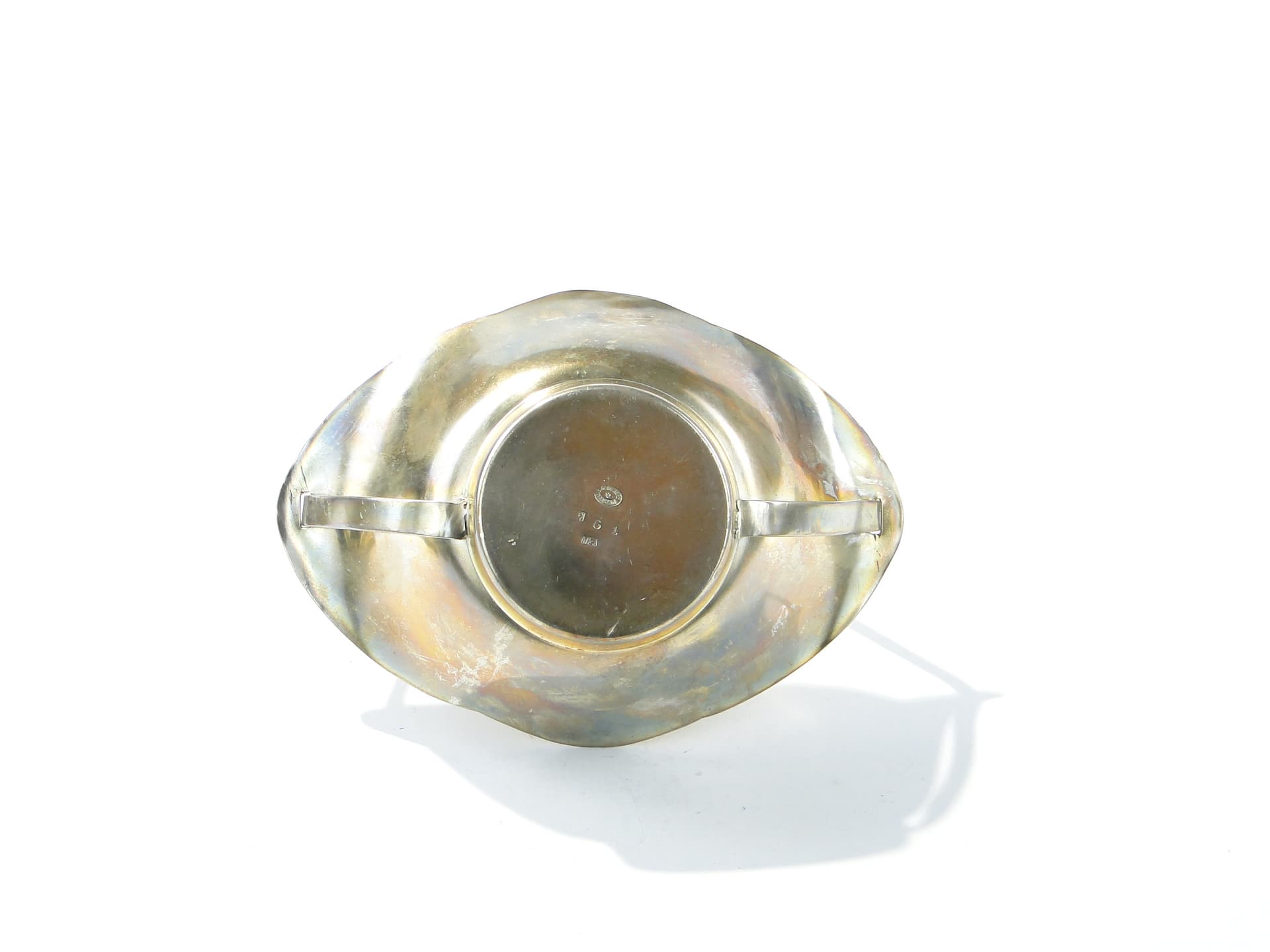 Art Deco centerpiece, silver-plated brass, by J. Keilowa, Bracia Henneberg, Poland, 1930s. - 385760