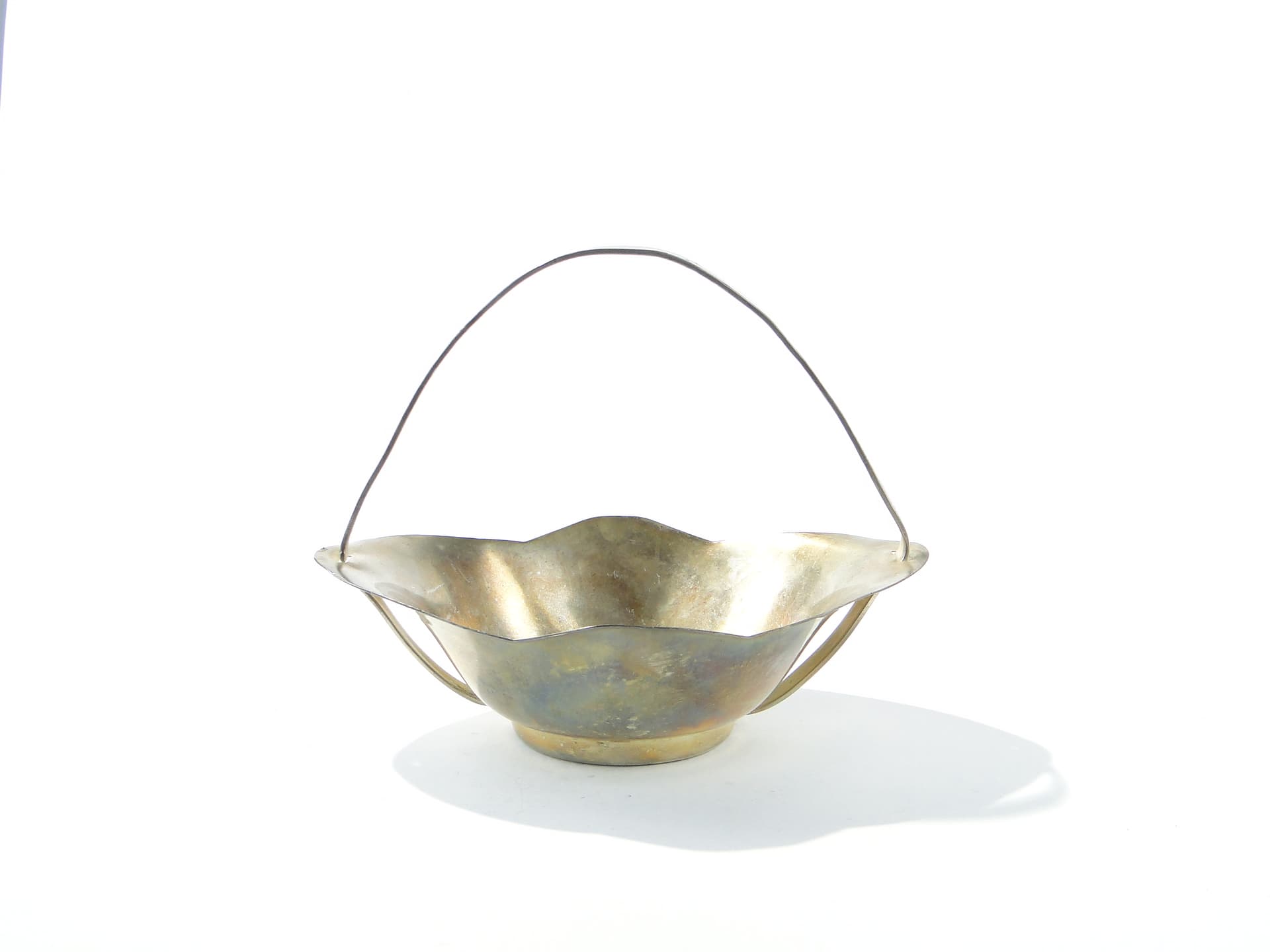 Art Deco centerpiece, silver-plated brass, by J. Keilowa, Bracia Henneberg, Poland, 1930s. - 385765