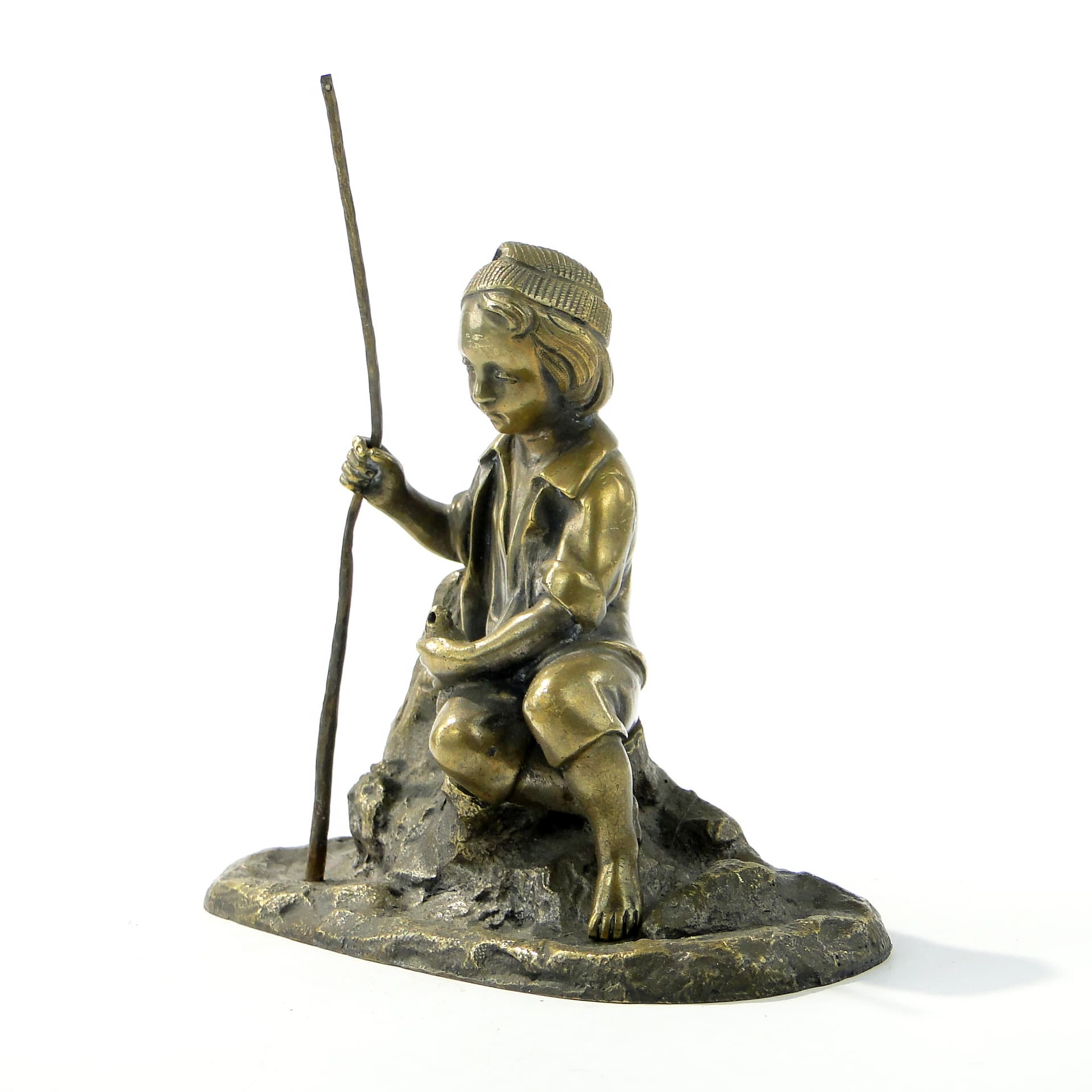 Rzeźba gabinetowa, brąz brązowy, Francja, XIX w. - 385781