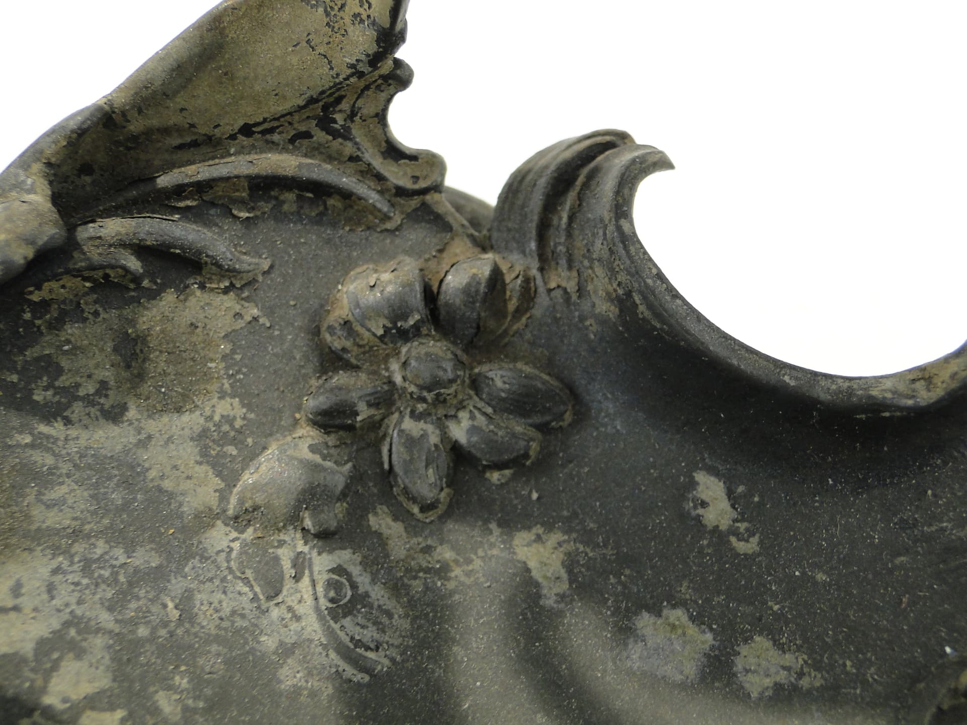 Jewelry tray with cherub, silver, silver-plated white metal, WMF, Germany, 1890s - 385827