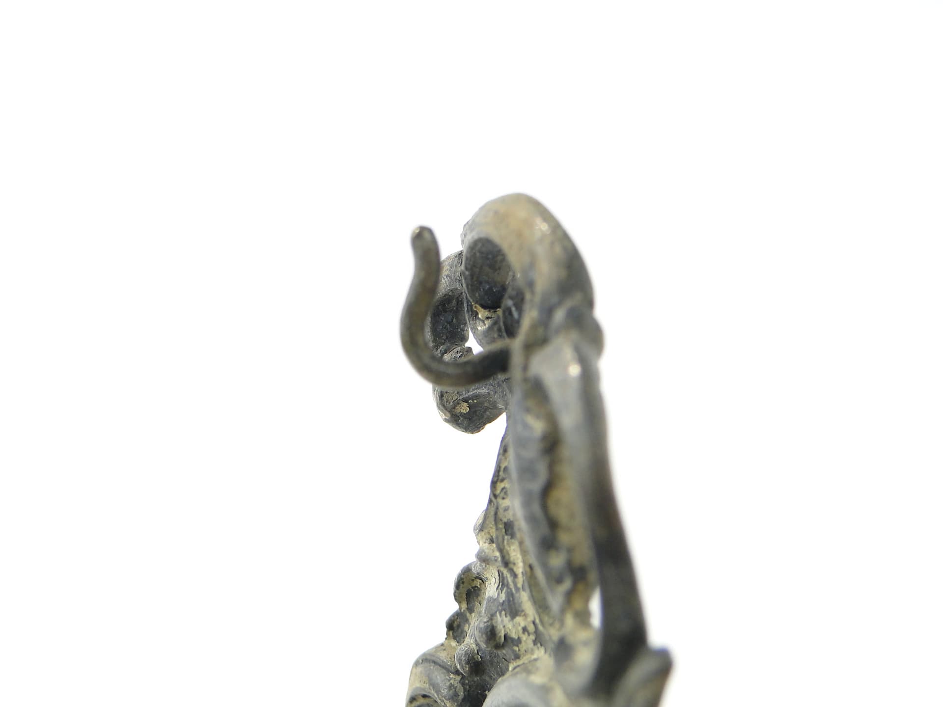 Jewelry tray with cherub, silver, silver-plated white metal, WMF, Germany, 1890s - 385831