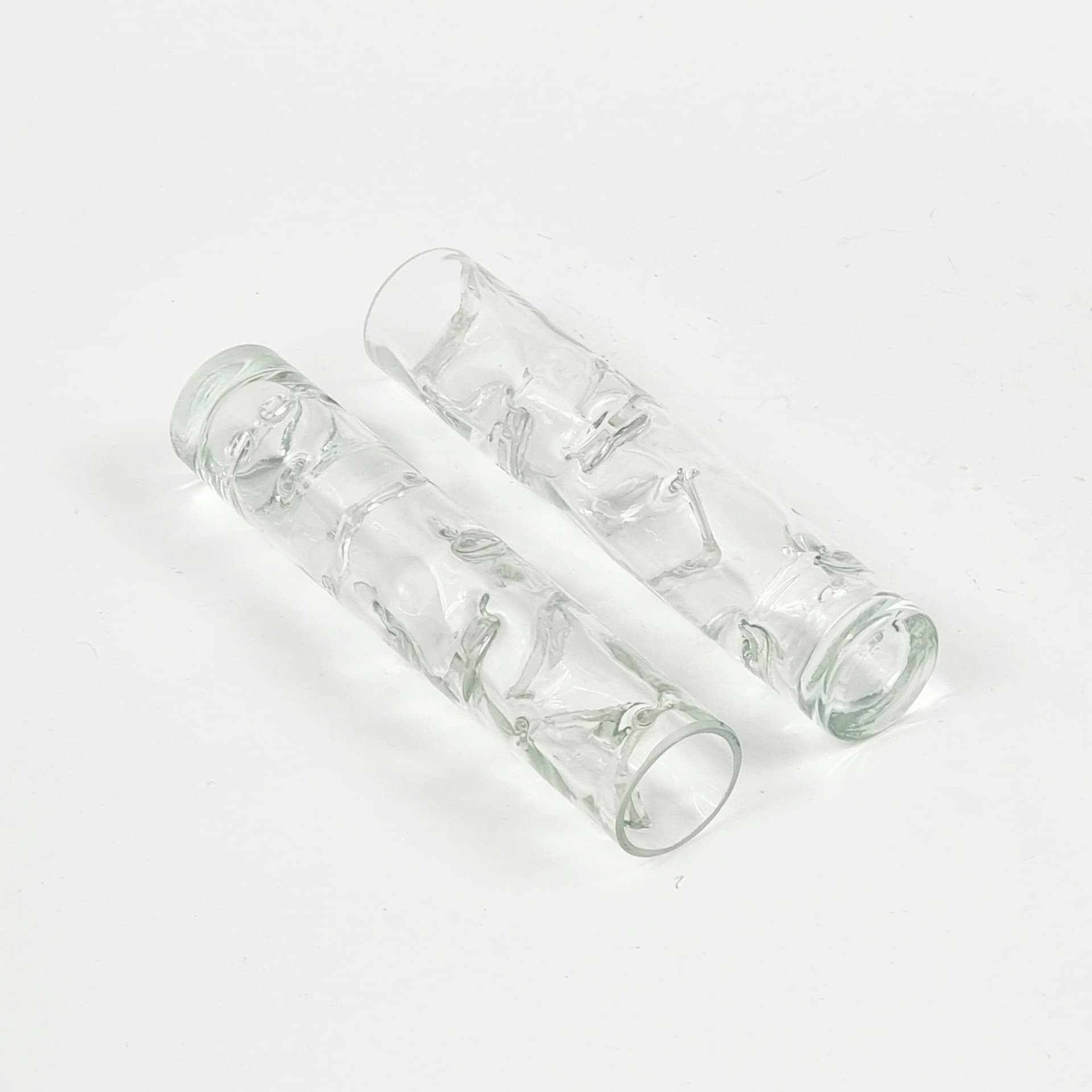 Kinkiet, szkło Murano transparentne, metal złoty, Doria Leuchten, Niemcy, lata 70. - 386083