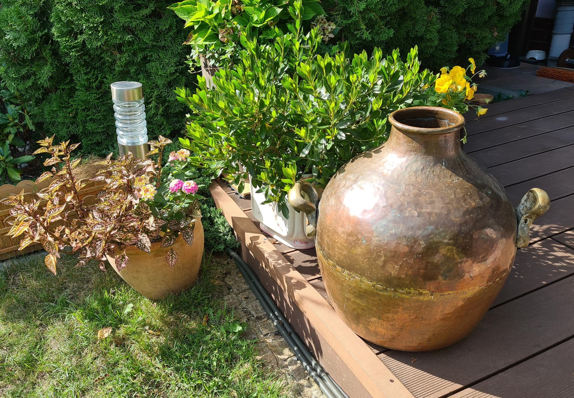 Jug, Egyptian, brown copper, Egypt, 1940s - 386229