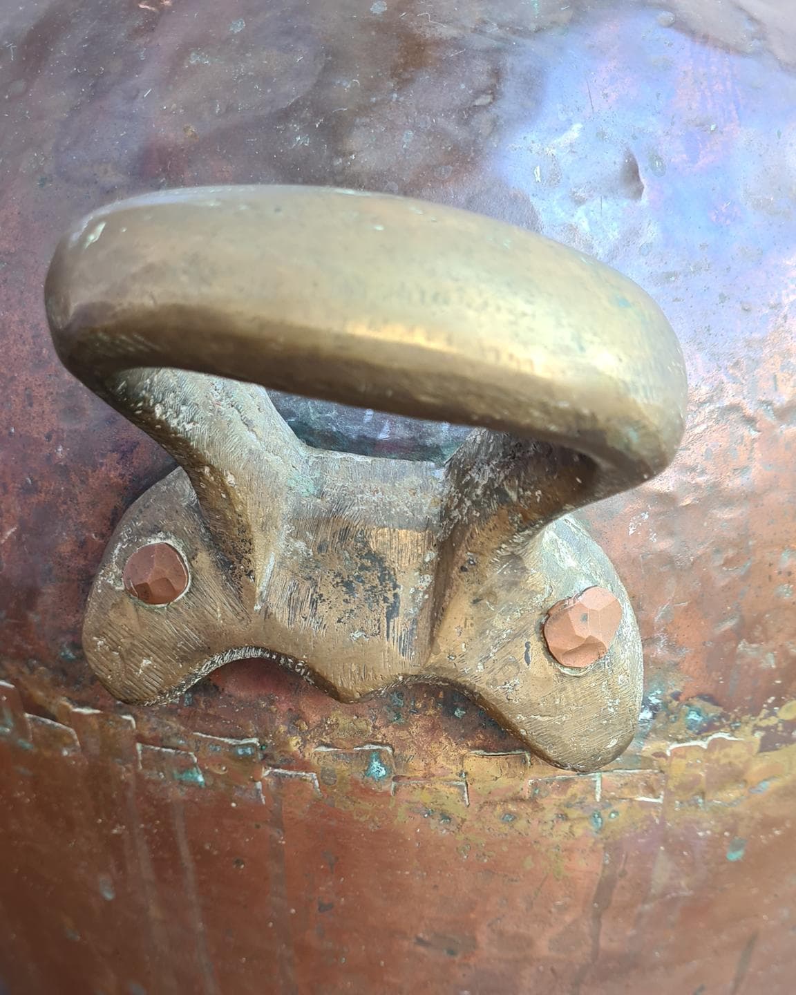 Jug, Egyptian, brown copper, Egypt, 1940s - 386223
