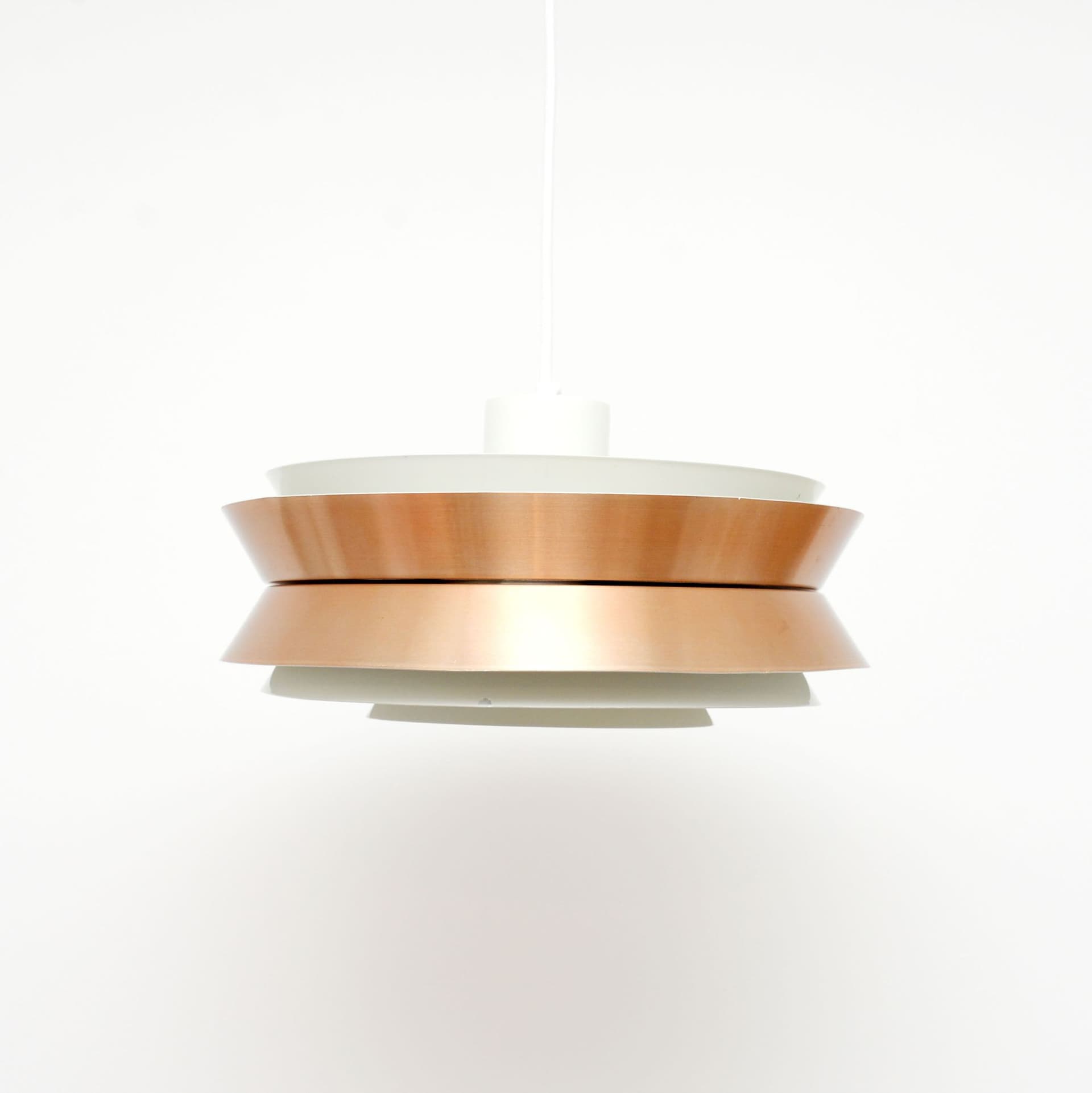Lampa wisząca Trava, miedź, proj. C. Thore, Szwecja, lata 60. - 388145