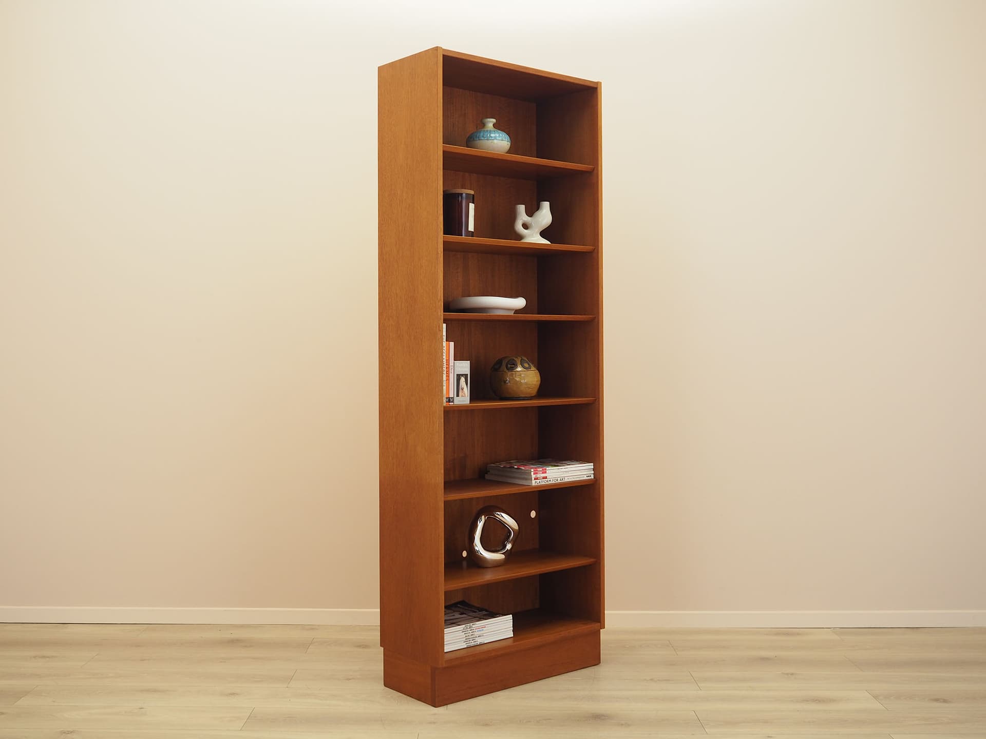 Regał, teak brązowy, Hundevad & Co., Dania, lata 60. - 388440