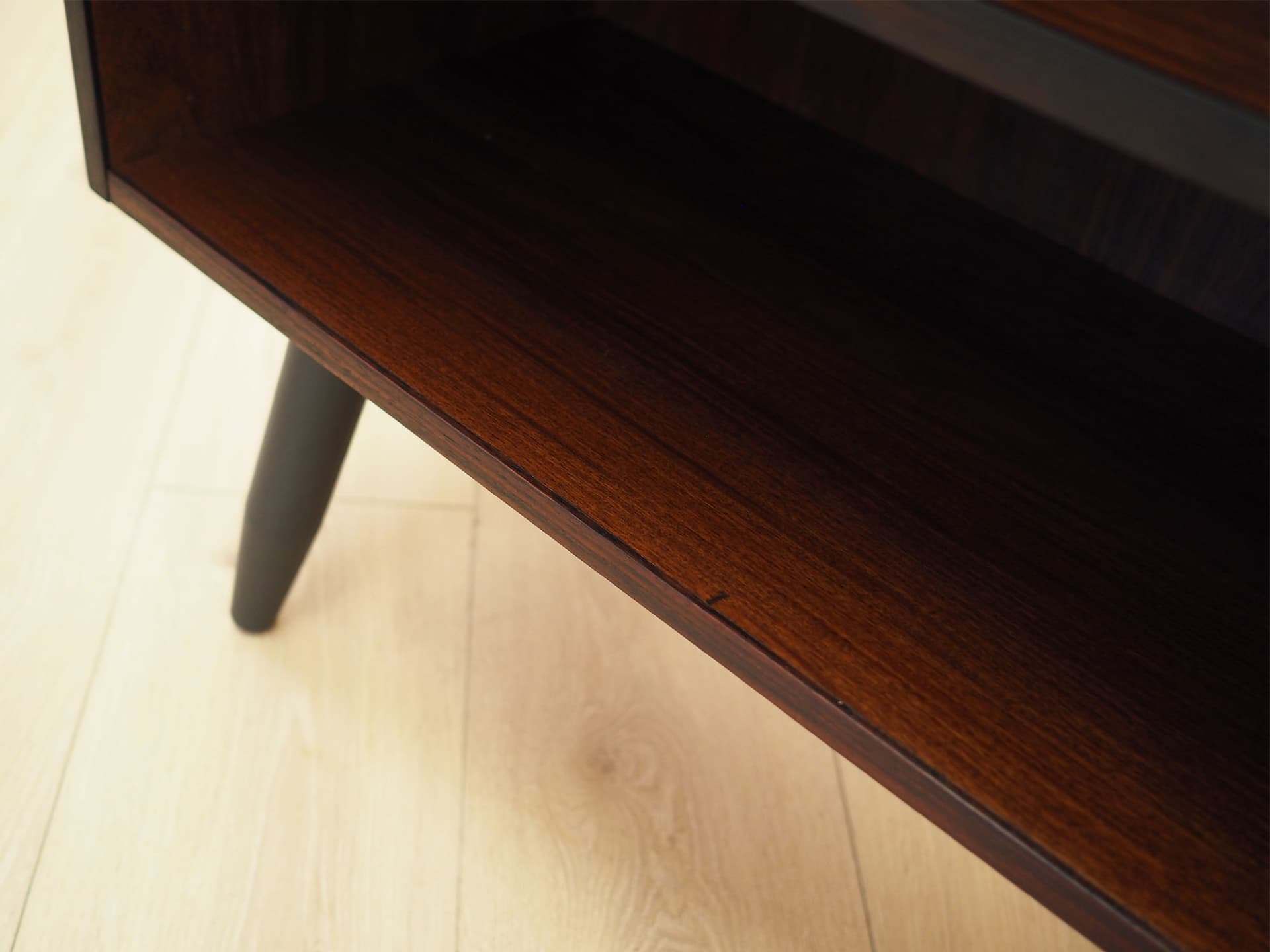 Bookcase, brown rosewood, black wood, Denmark, 1960s. - 388457