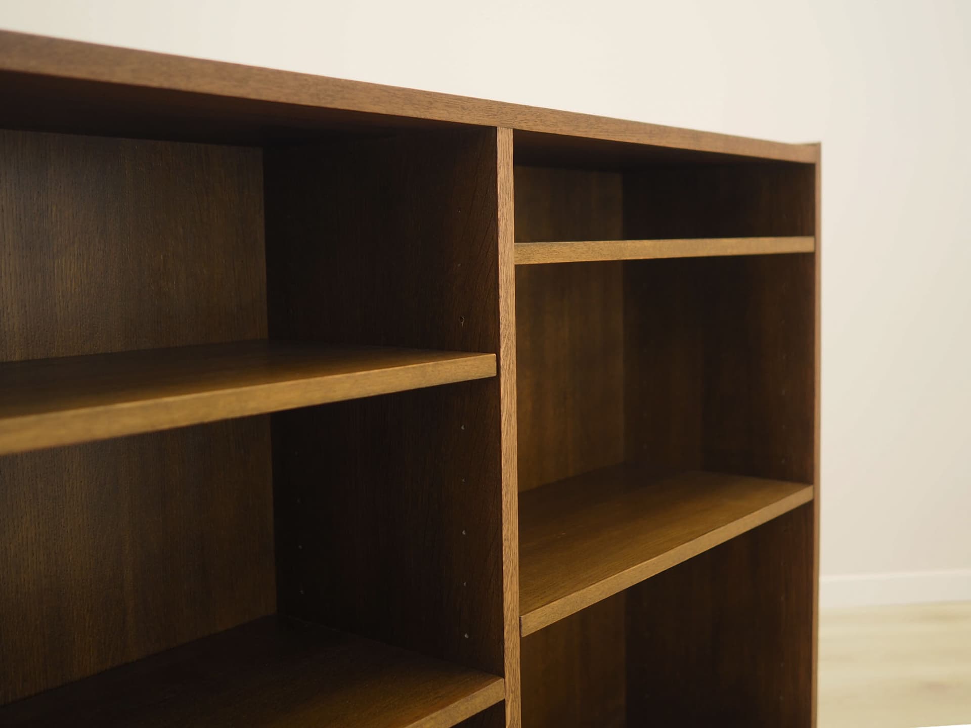 Bookcase, brown walnut, Denmark, 1980s. - 388465