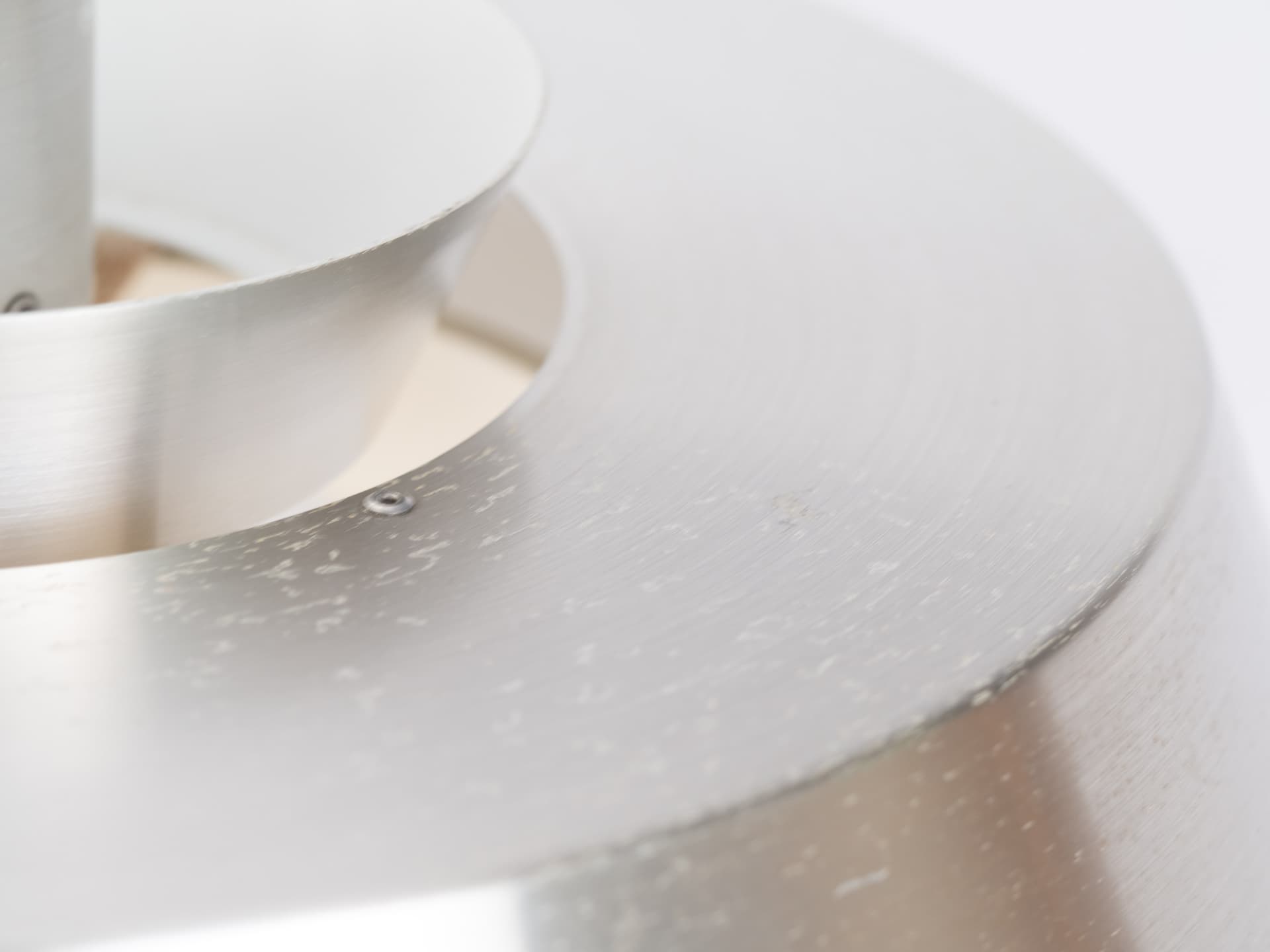 Pendant Lamp Nova, silver brass, by J. Hammerborg, Fog & Mørup, Denmark, 1960s. - 388503