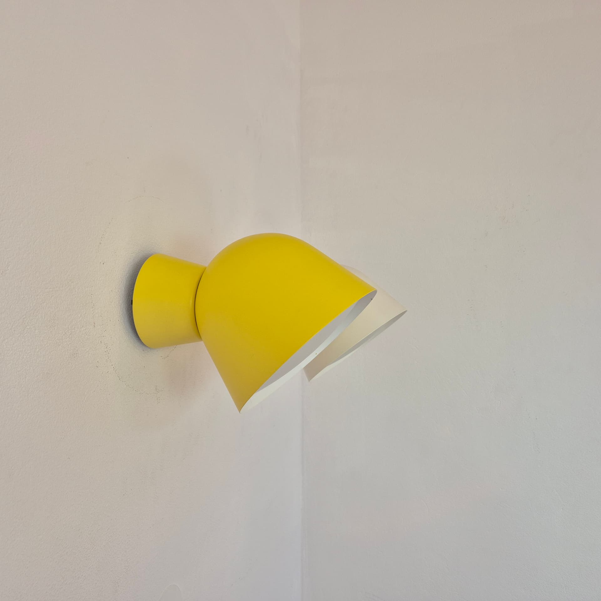 Lampa stołowa PS 2017, metal żółty, proj. O. Wihlborg, Ikea, XXI w. - 388965