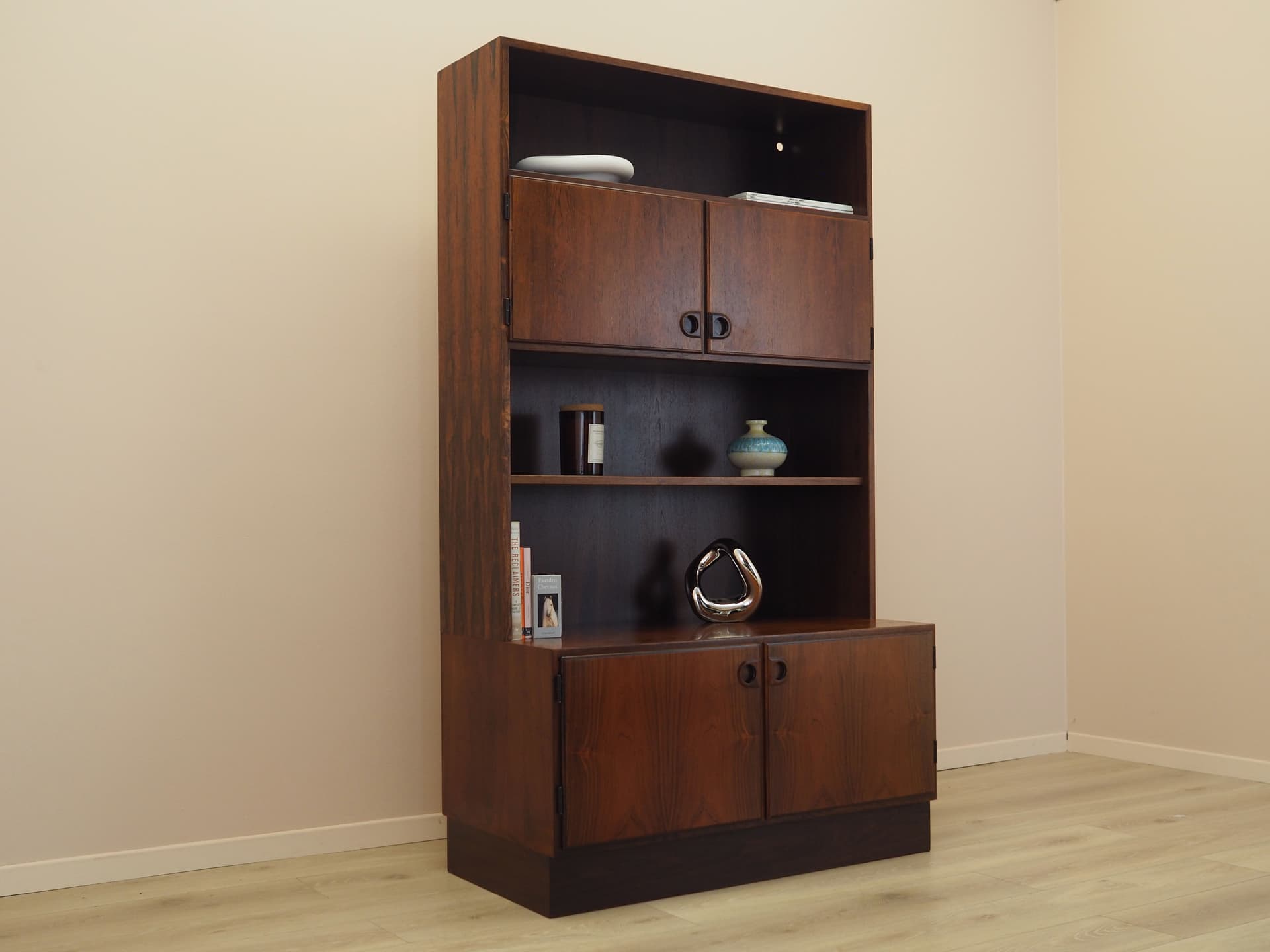 Bookcase, brown rosewood, Denmark, 1960s. - 388975