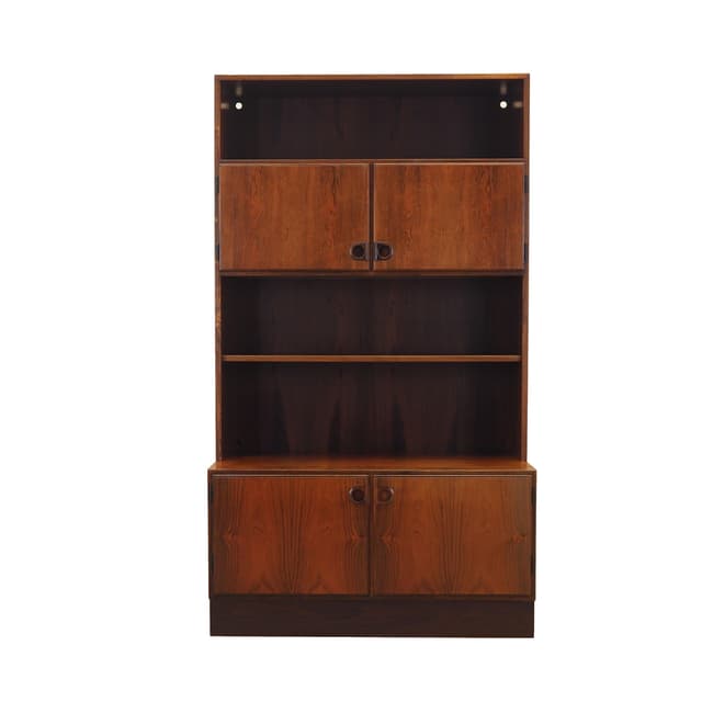 Bookcase, brown rosewood, Denmark, 1960s. - DIMENSION