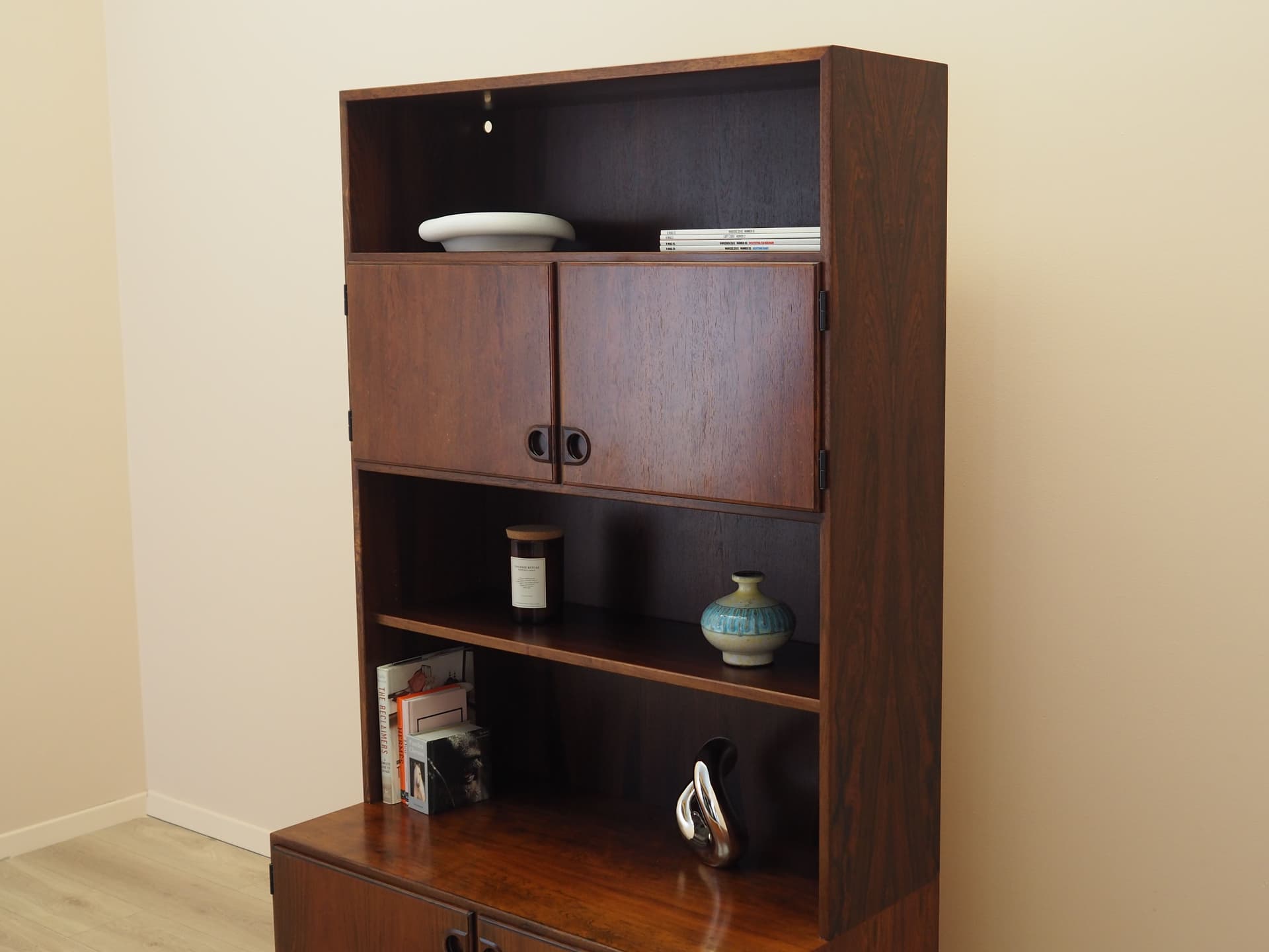 Bookcase, brown rosewood, Denmark, 1960s. - 388976