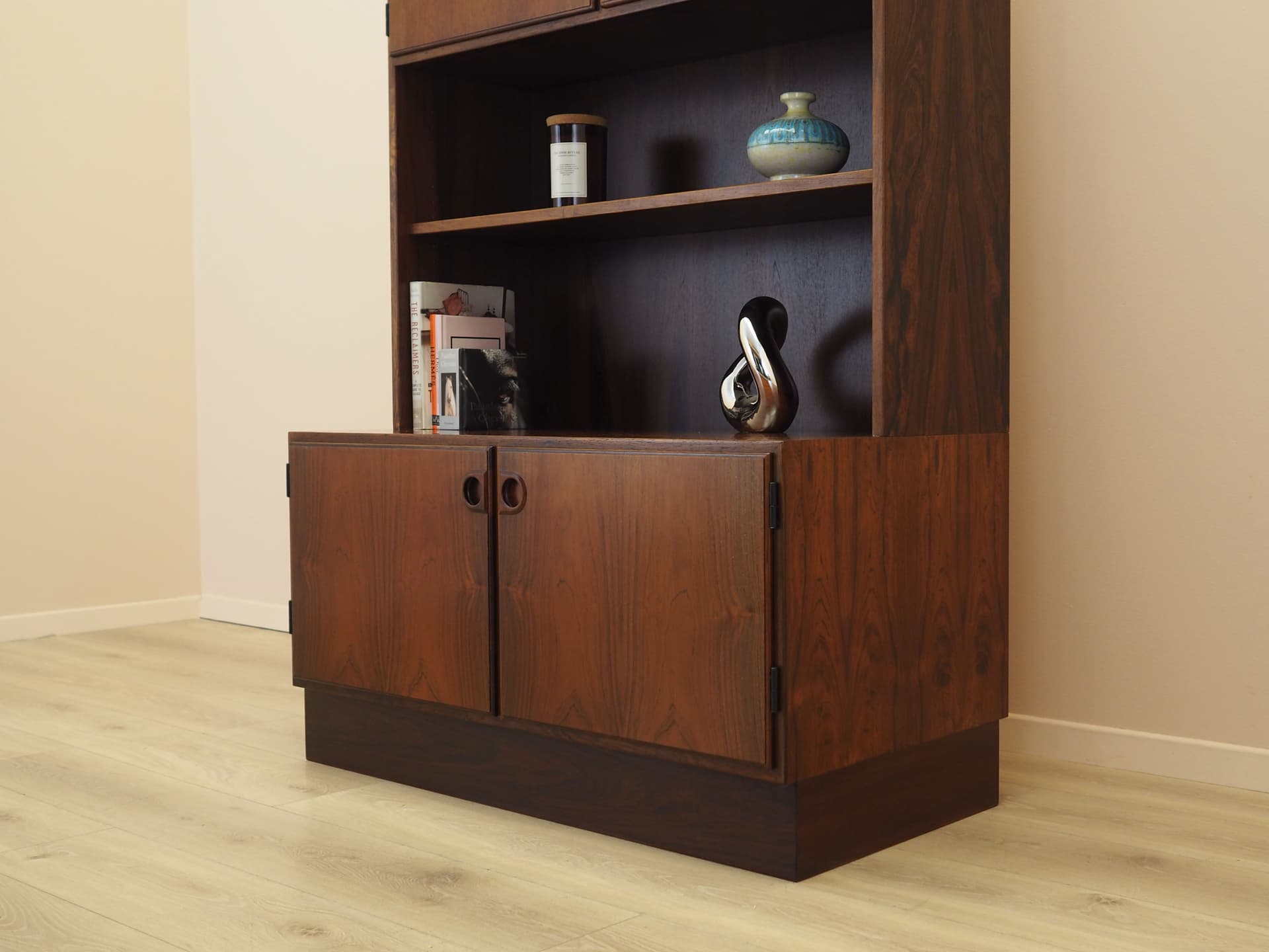 Bookcase, brown rosewood, Denmark, 1960s. - 388981