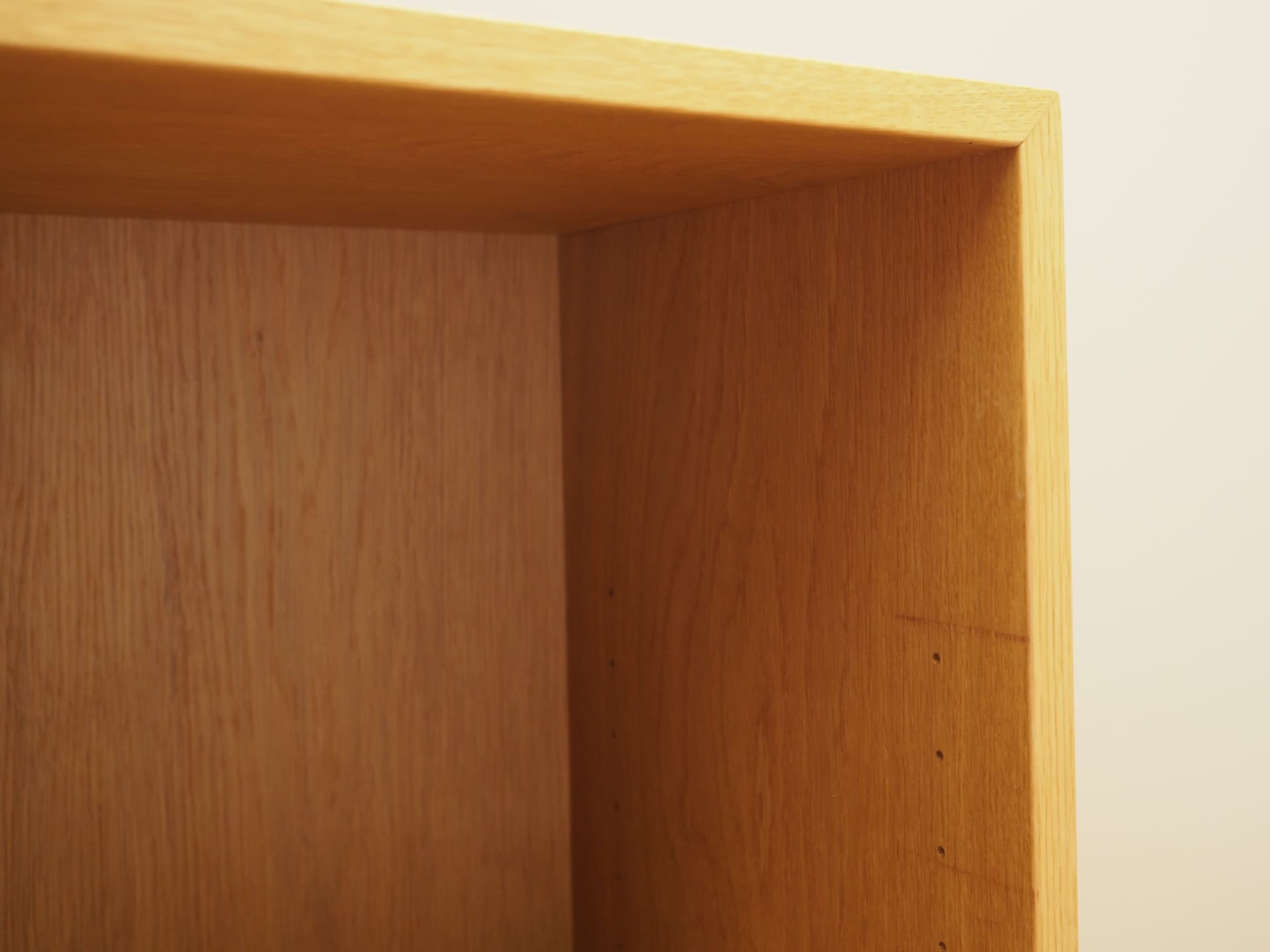 Bookshelf, light ash, Denmark, 1970s. - 389032