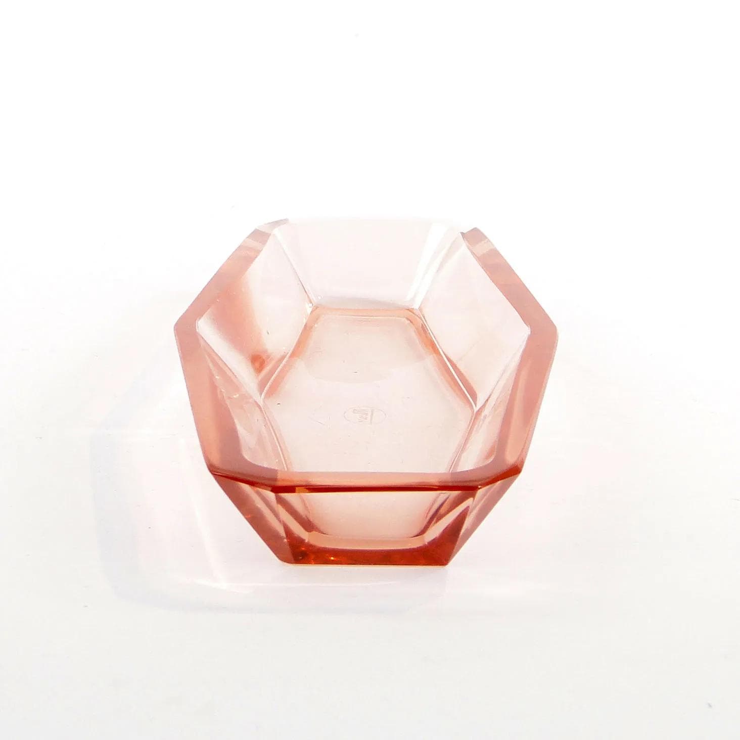 Jewelry Tray Art Deco, clear crystal, Moser, Czechoslovakia, 1930s. - 389721