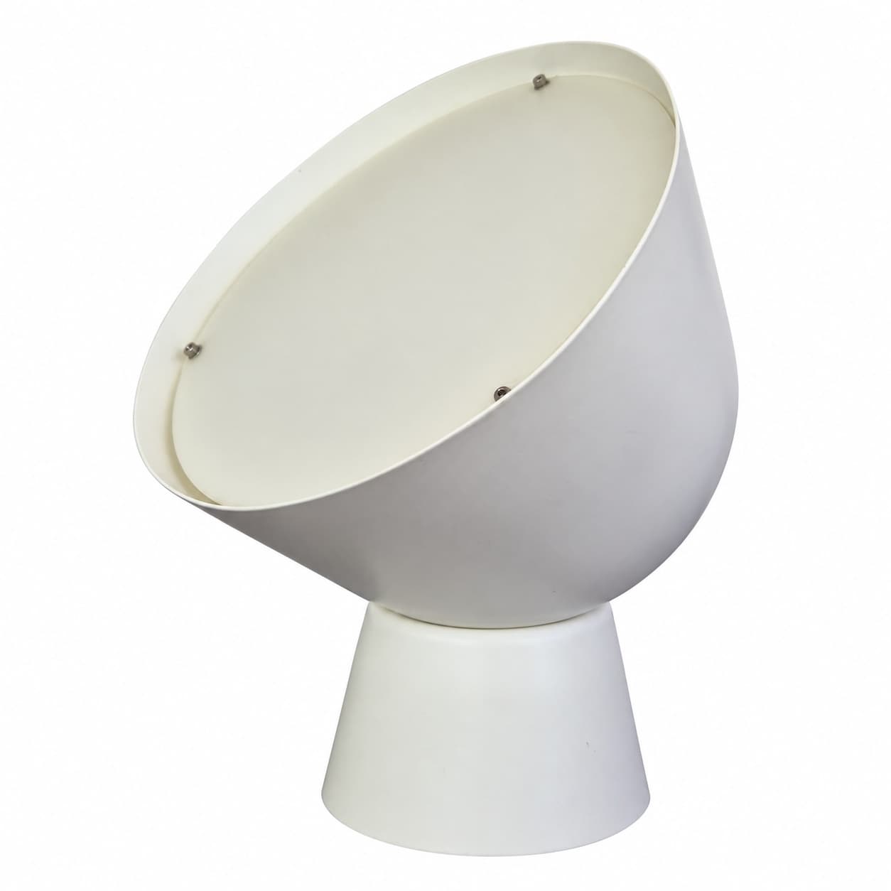 Lampa stołowa PS 2017, metal biały, proj. O. Wihlborg, Ikea, XXI w.