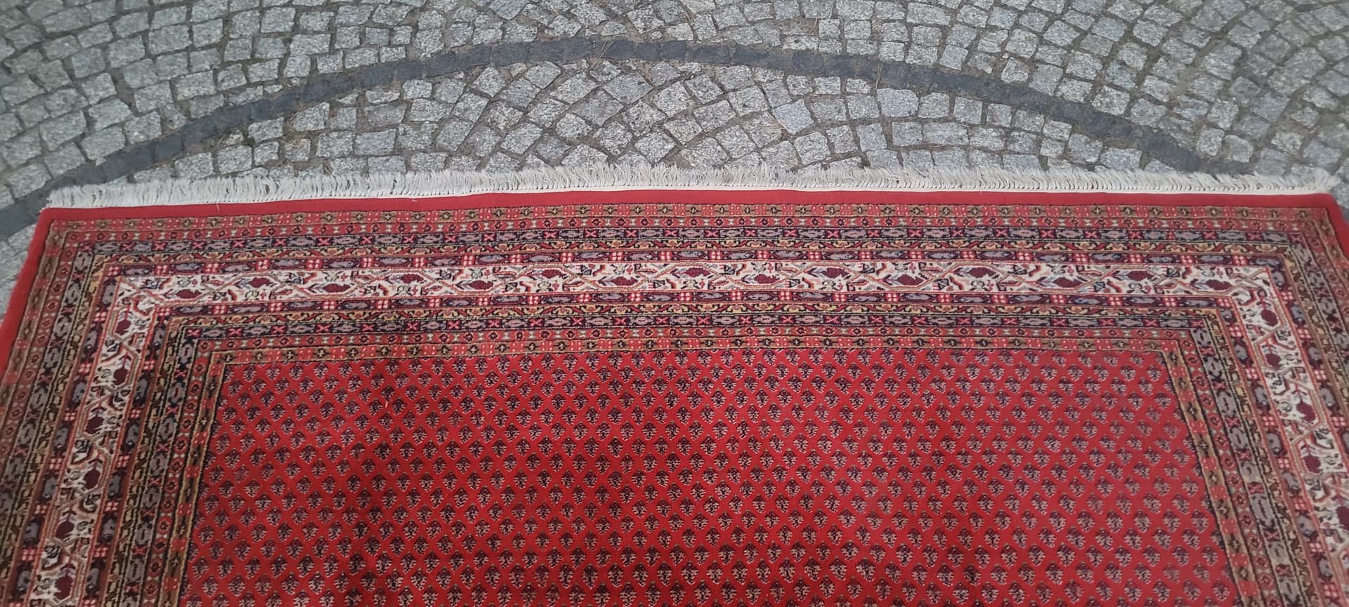Rug Indo Sarough Mir 250x305 cm, red, wool, India - 389991