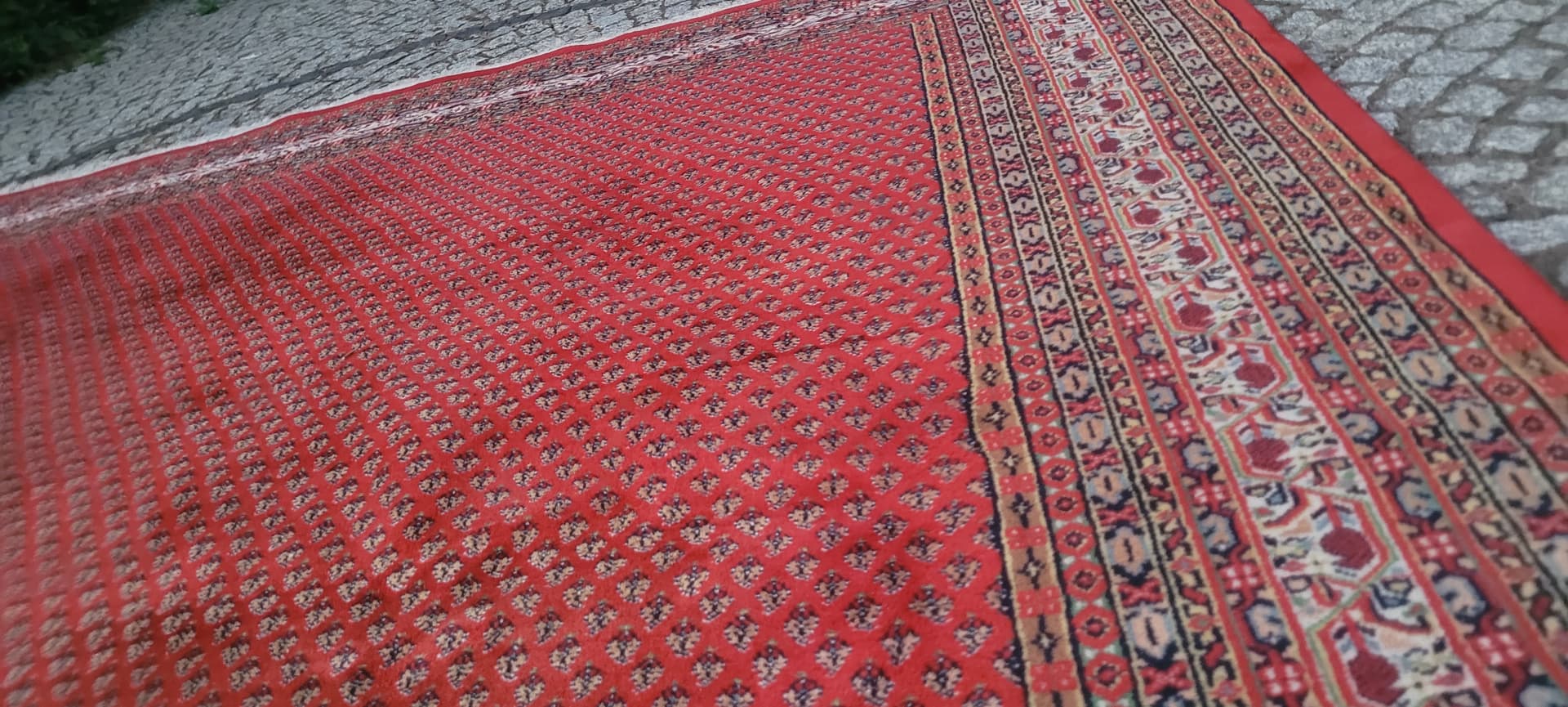 Rug Indo Sarough Mir 250x305 cm, red, wool, India - 389987