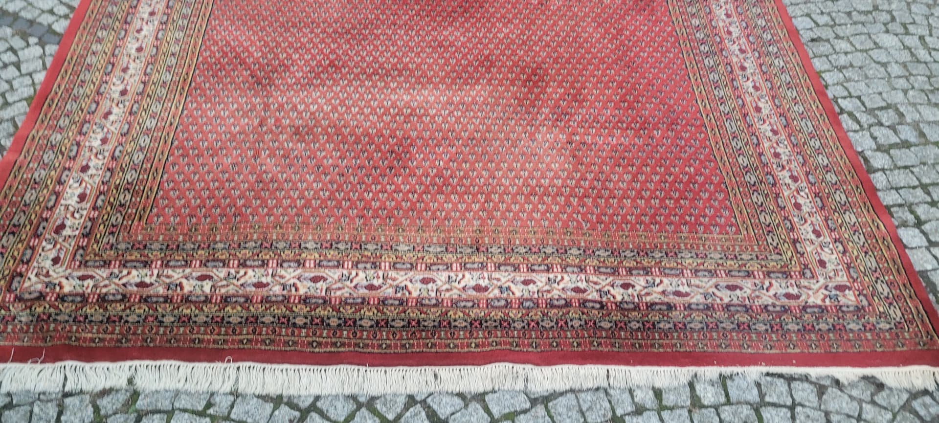 Rug Indo Sarough Mir 250x305 cm, red, wool, India - 389985