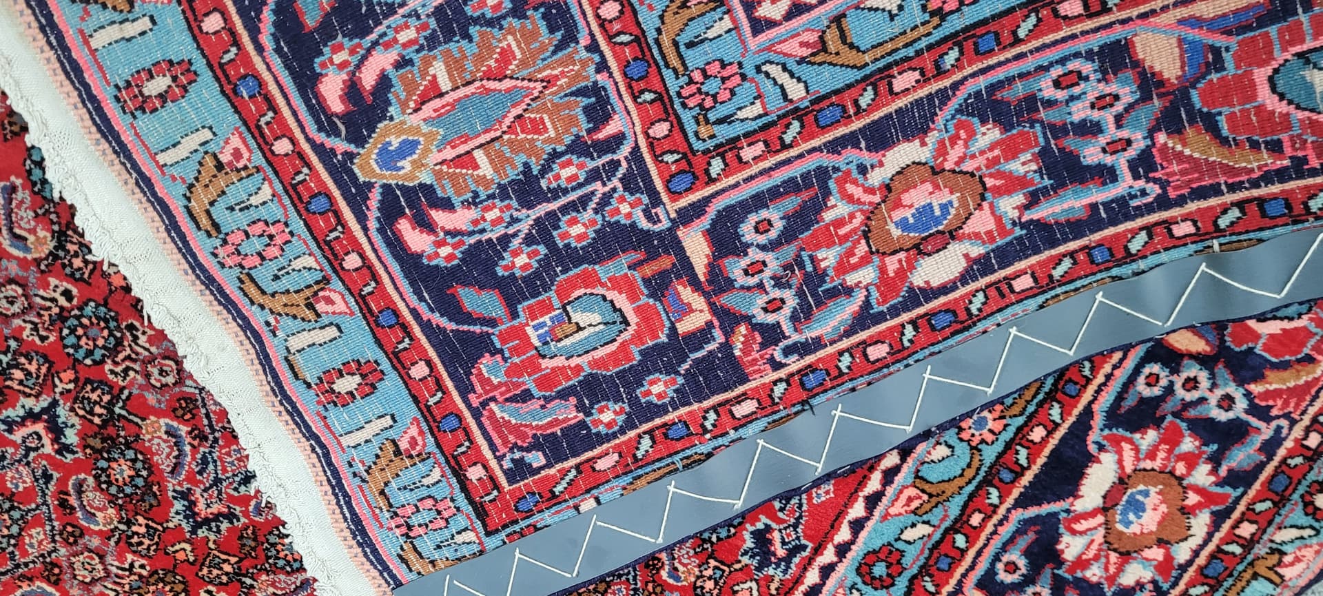 Rug Bidjar 360x225 cm, red, wool, Iran - 390060