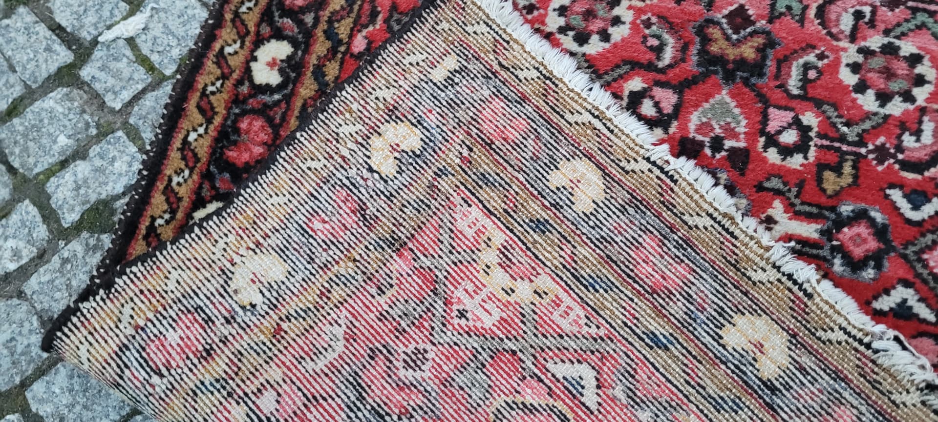 Runner Hamadan, 85x206 cm, red, wool, Iran, early 20th c. - 390173