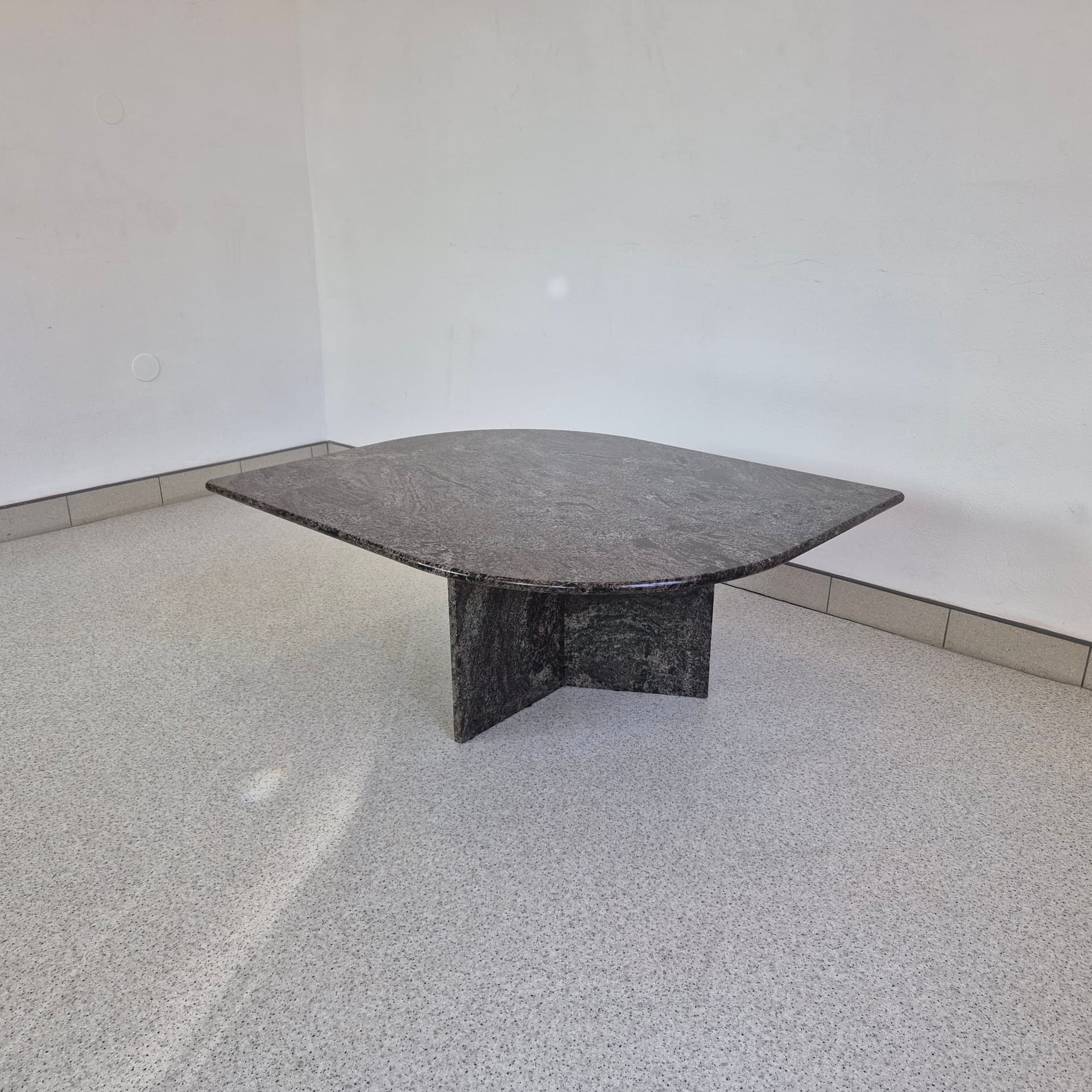 Ława Paradiso, granit szary brązowy różowy, Niemcy, lata 90. - 390185