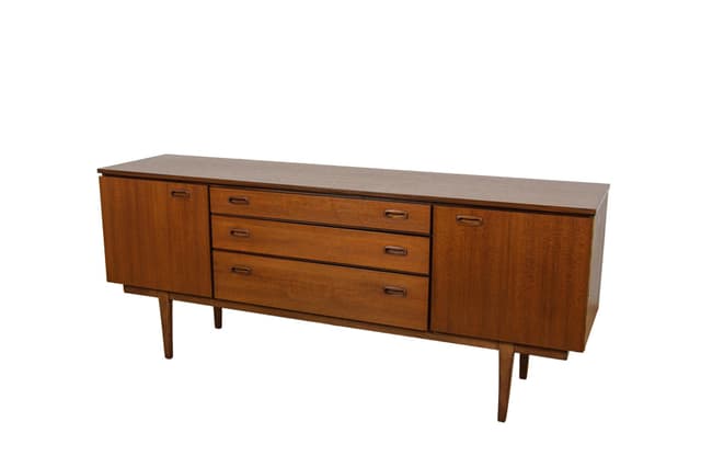 Komoda, Nathan Furniture, teak brązowy, Wielka Brytania, lata 60. - WYMIARY