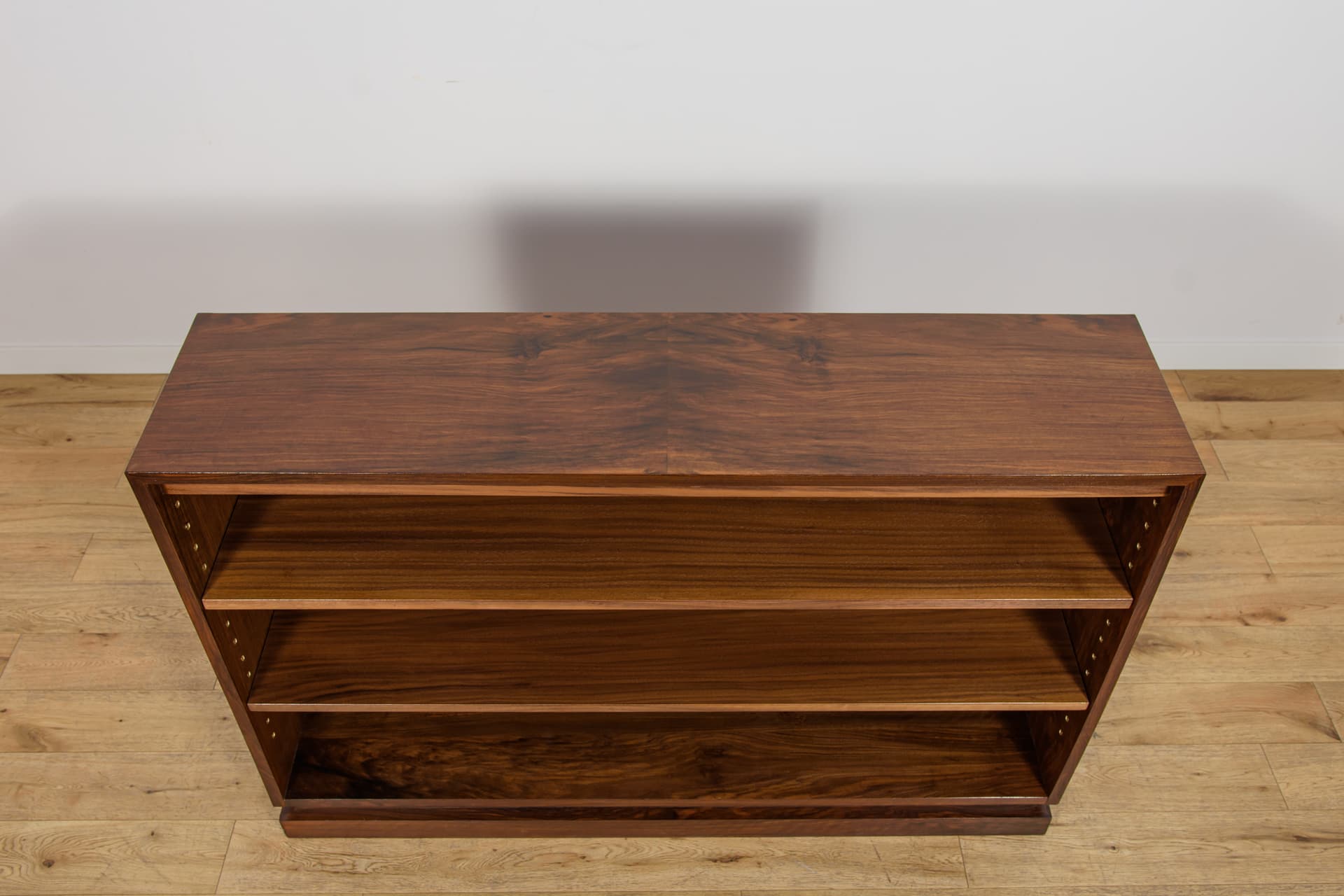 Bookcase Art Deco, brown walnut, Denmark, 1930s. - 390538