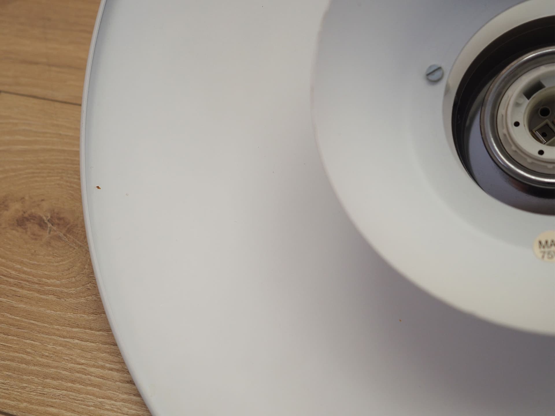 Pendant Lamp, silver metal, Denmark, 1970s. - 390624