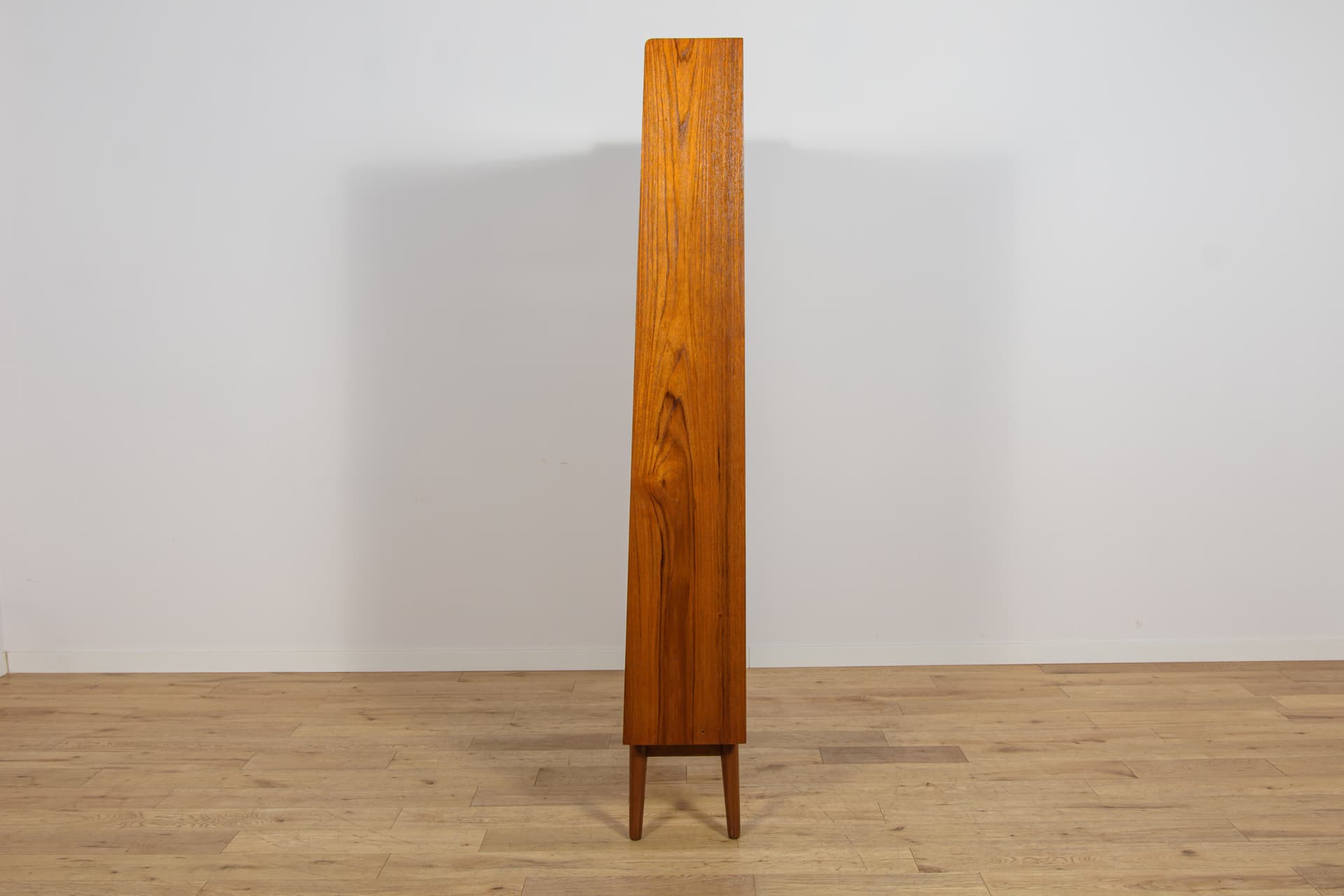 Bookcase, brown teak, by J. Sorth, Bornholms Møbelfabrik, Denmark, 1960s. - 390639