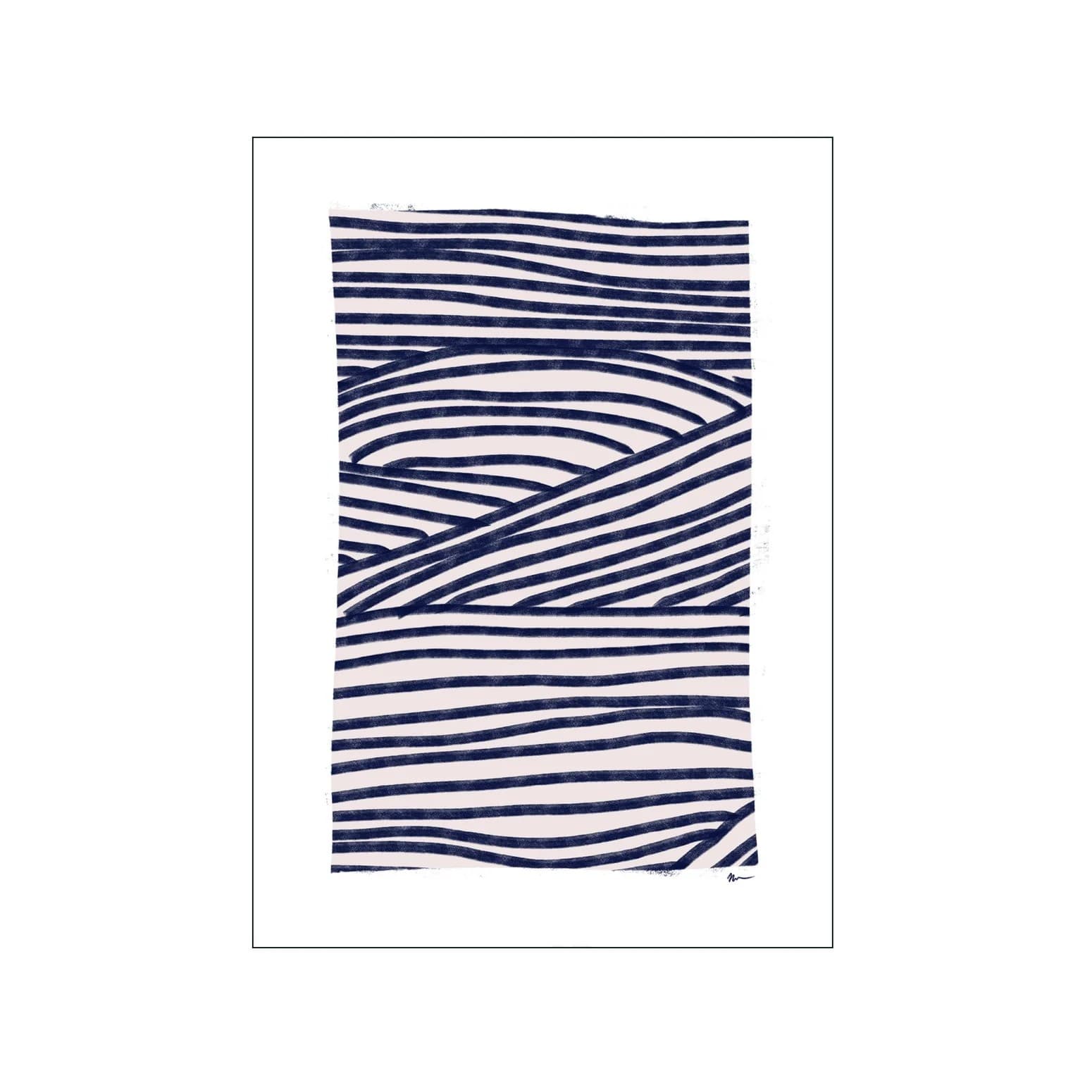 Plakat Scape 40x50 cm, N. Atelier (z ekspozycji)