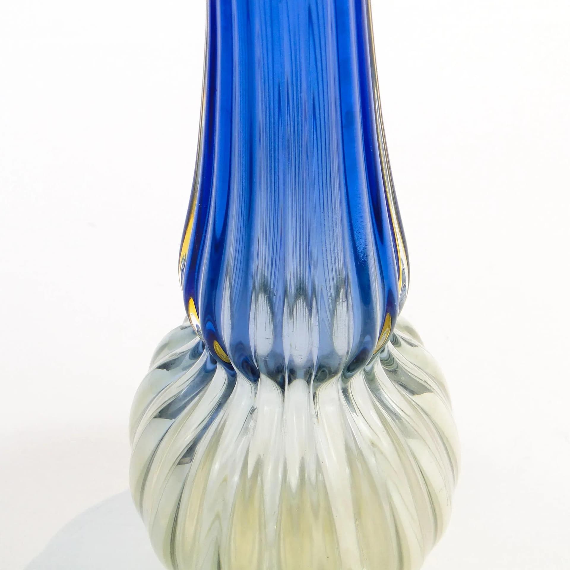 Wazon secesyjny, cieniowane szkło multikolor, Wilhelm Kralik, Czechy, początek XX w. - 28898