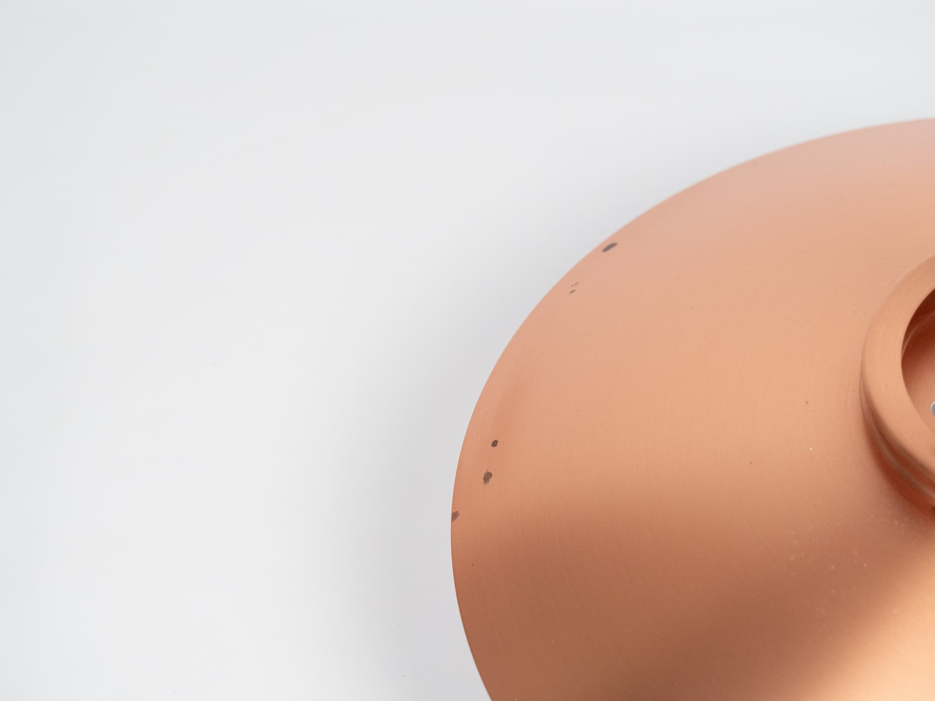 Pendant lamp, Form Light, copper, aluminium, Denmark, 1980s. - 391253