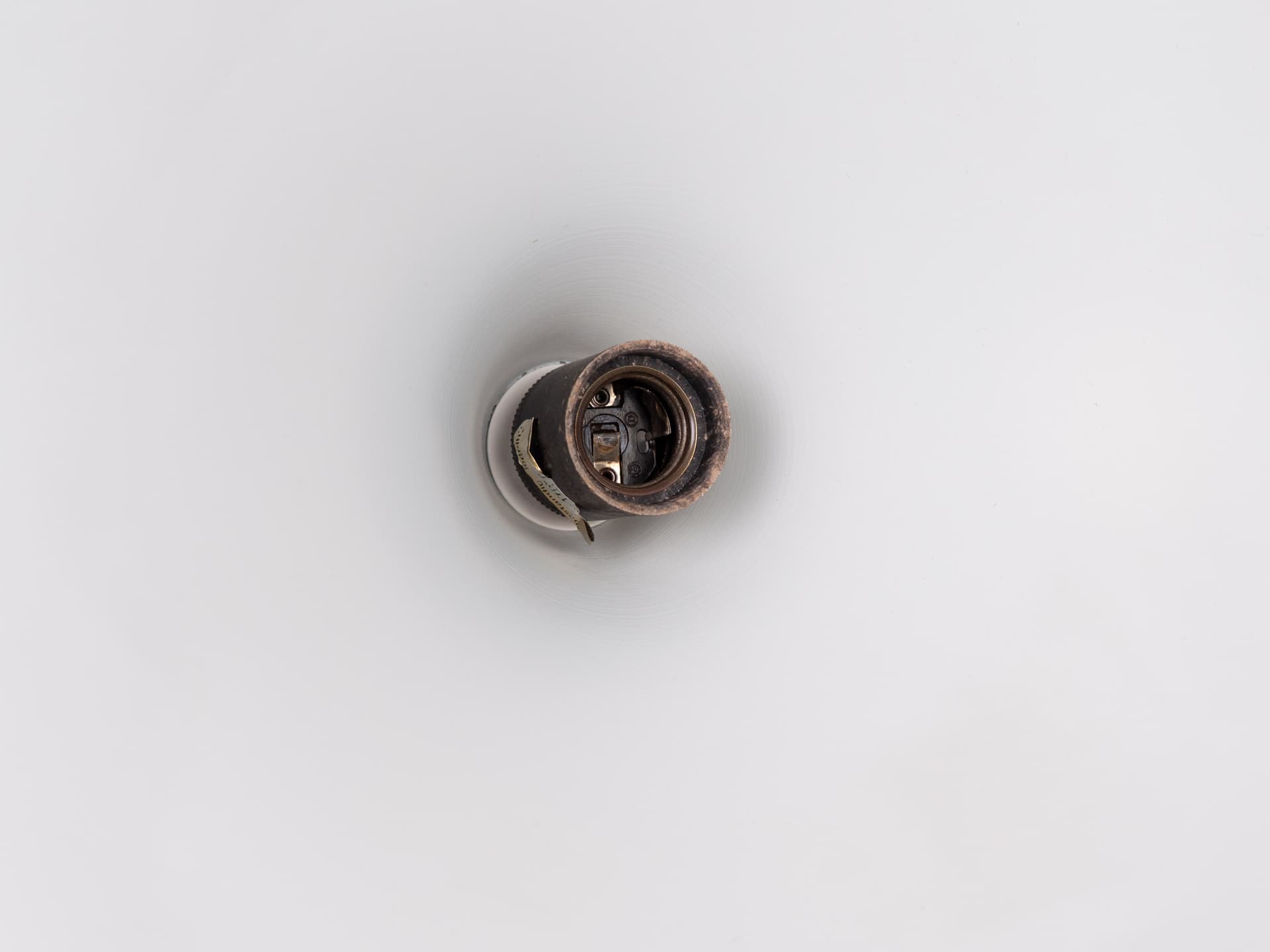 Pendant lamp Semi, white aluminium, Fog & Mørup, Denmark, 1960s. - 391381