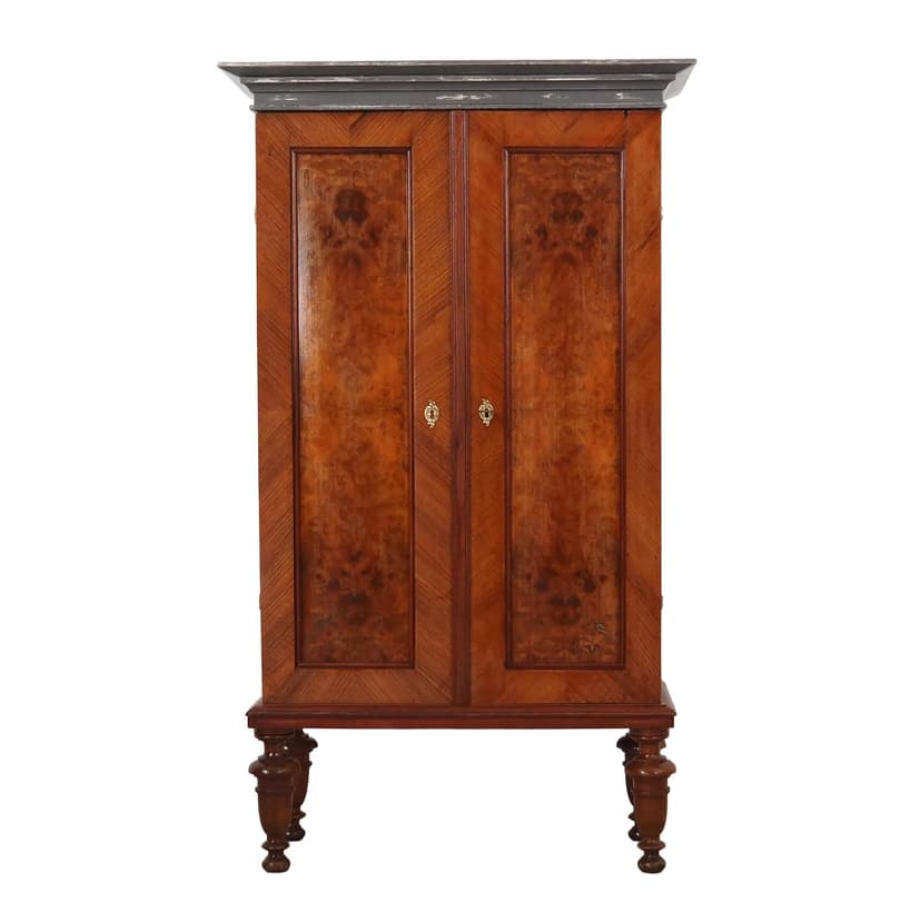 Komoda, szary, sosna, mahoń, Dania, lata 60.