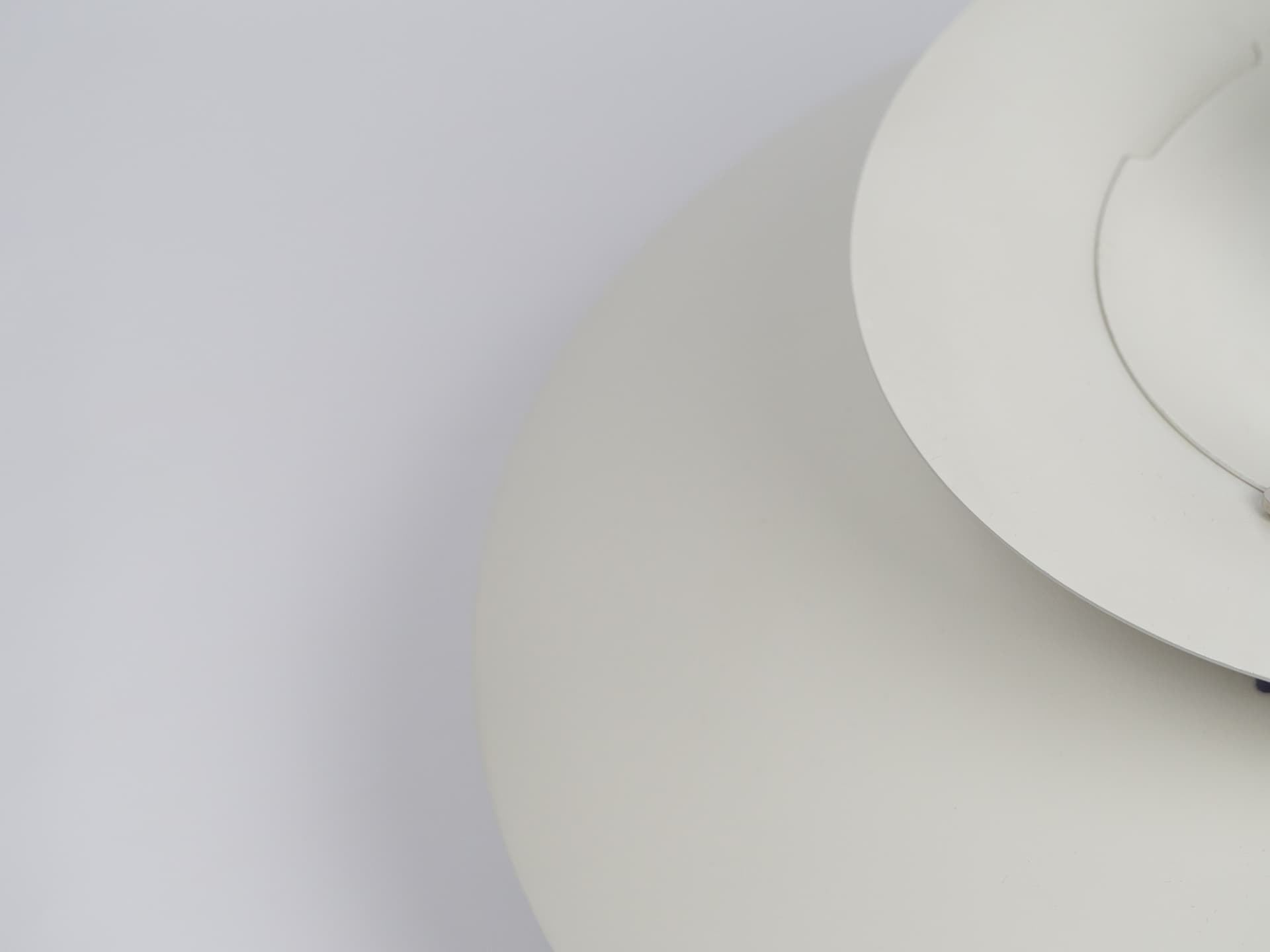 Pendant Lamp PH 5, white, metal, by P. Henningsen, Louis Poulsen, Denmark, 1980s. - 392310
