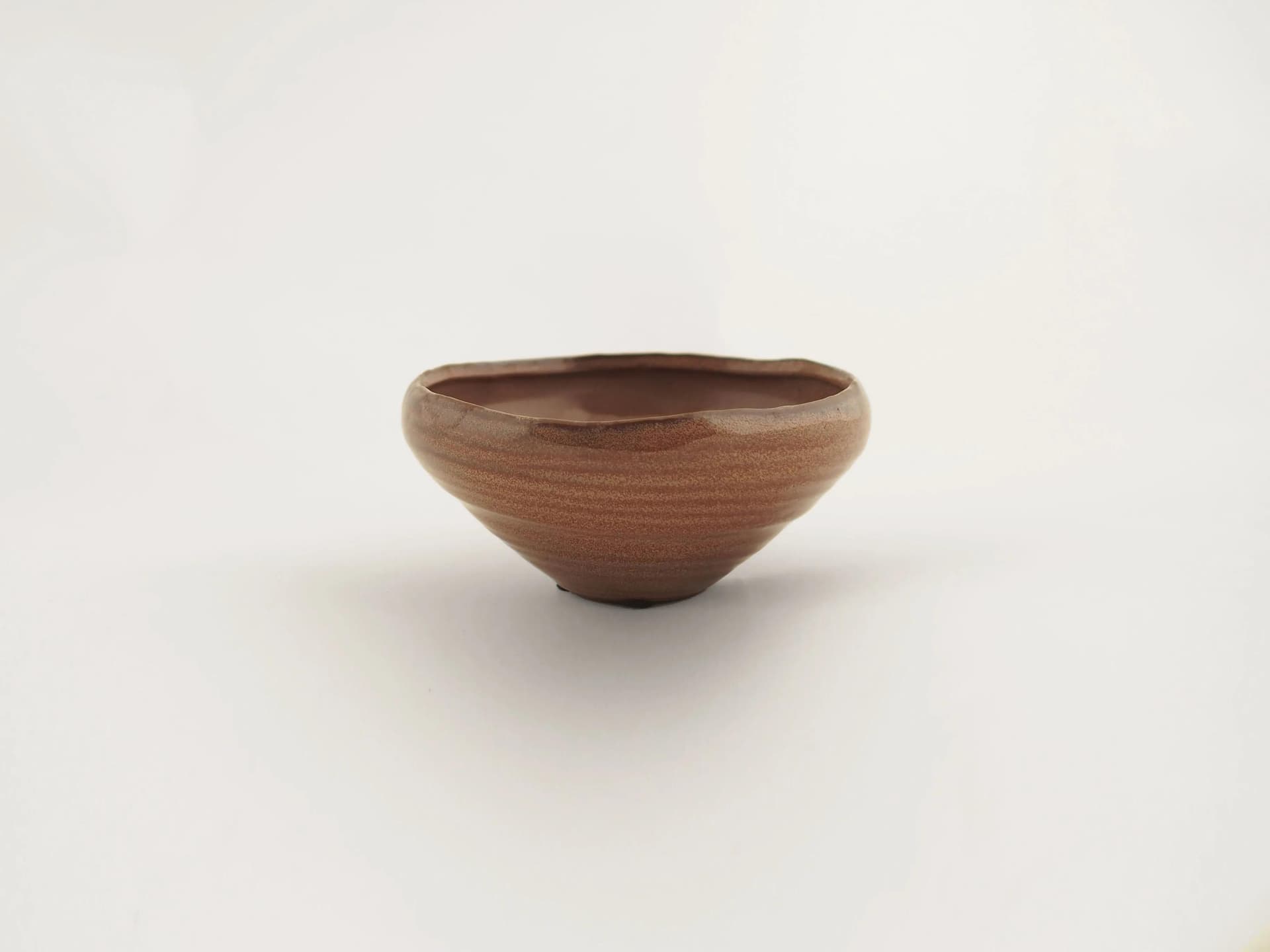 Miska ceramiczna, brązowy, kamionka, Dania, lata 60. - 28954