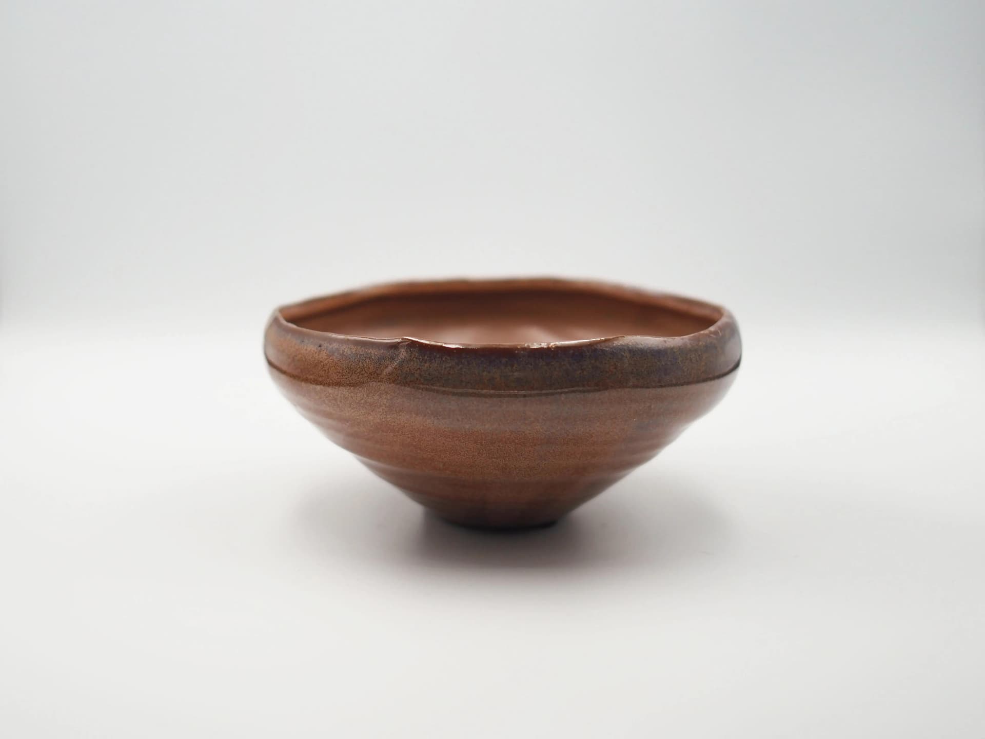 Miska ceramiczna, brązowy, kamionka, Dania, lata 60. - 28956