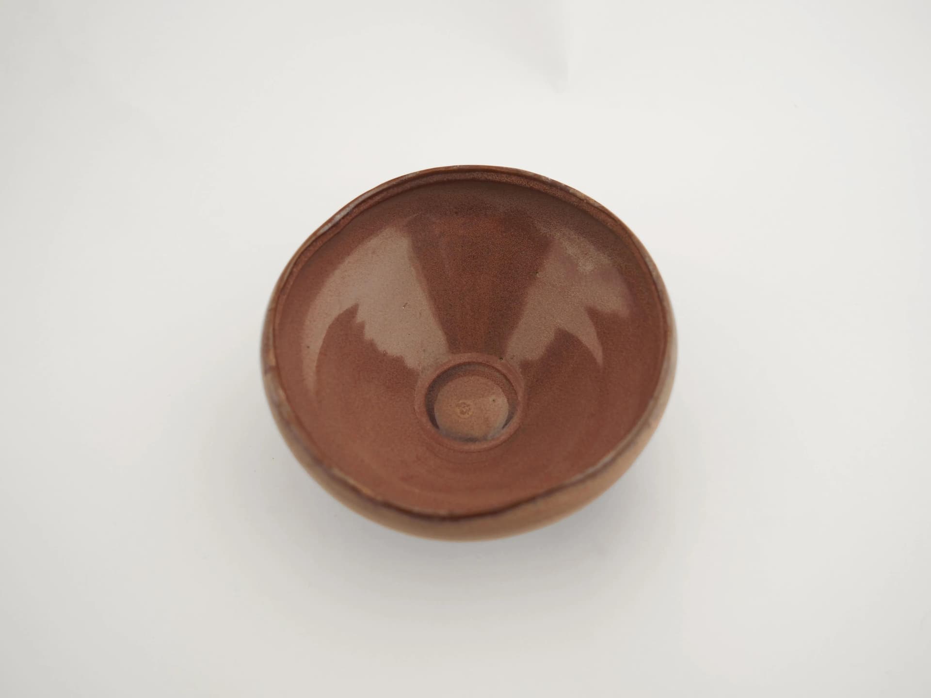 Miska ceramiczna, brązowy, kamionka, Dania, lata 60. - 28955