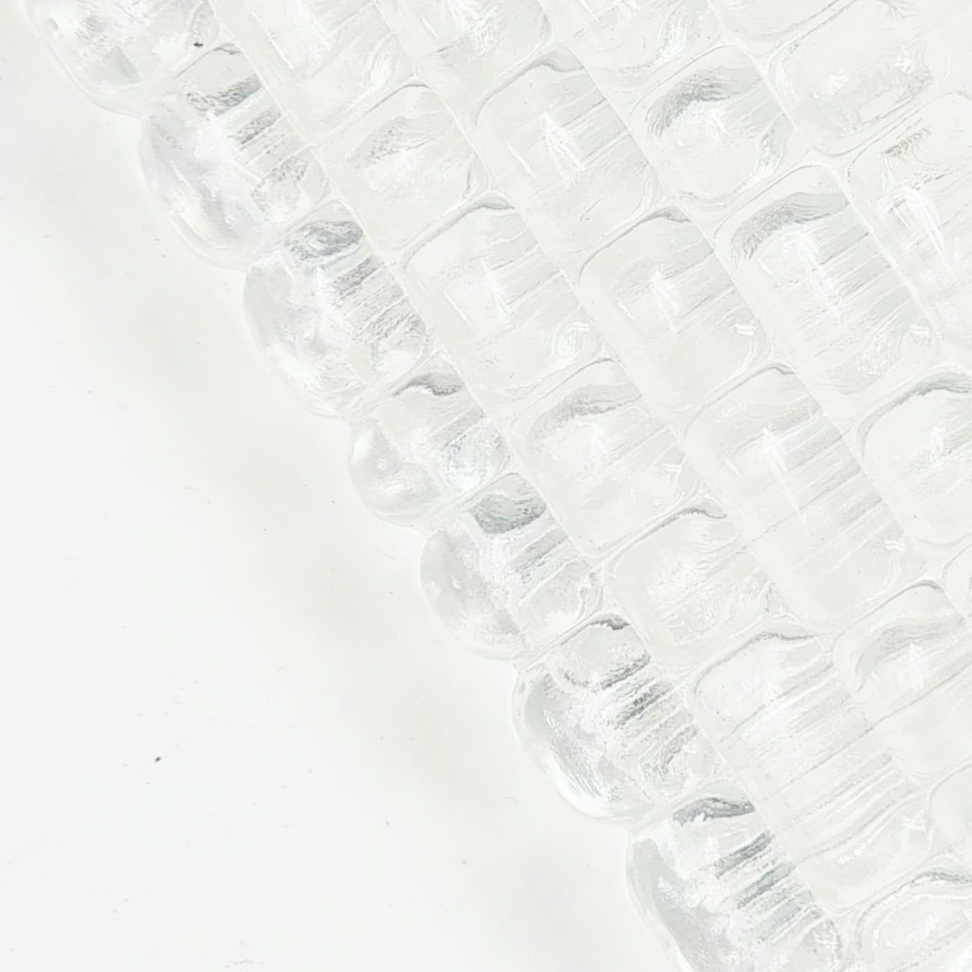 Kinkiet, szkło kryształowe transparentne, stal chromowana, Kaiser Leuchten, Niemcy, lata 60. - 392457
