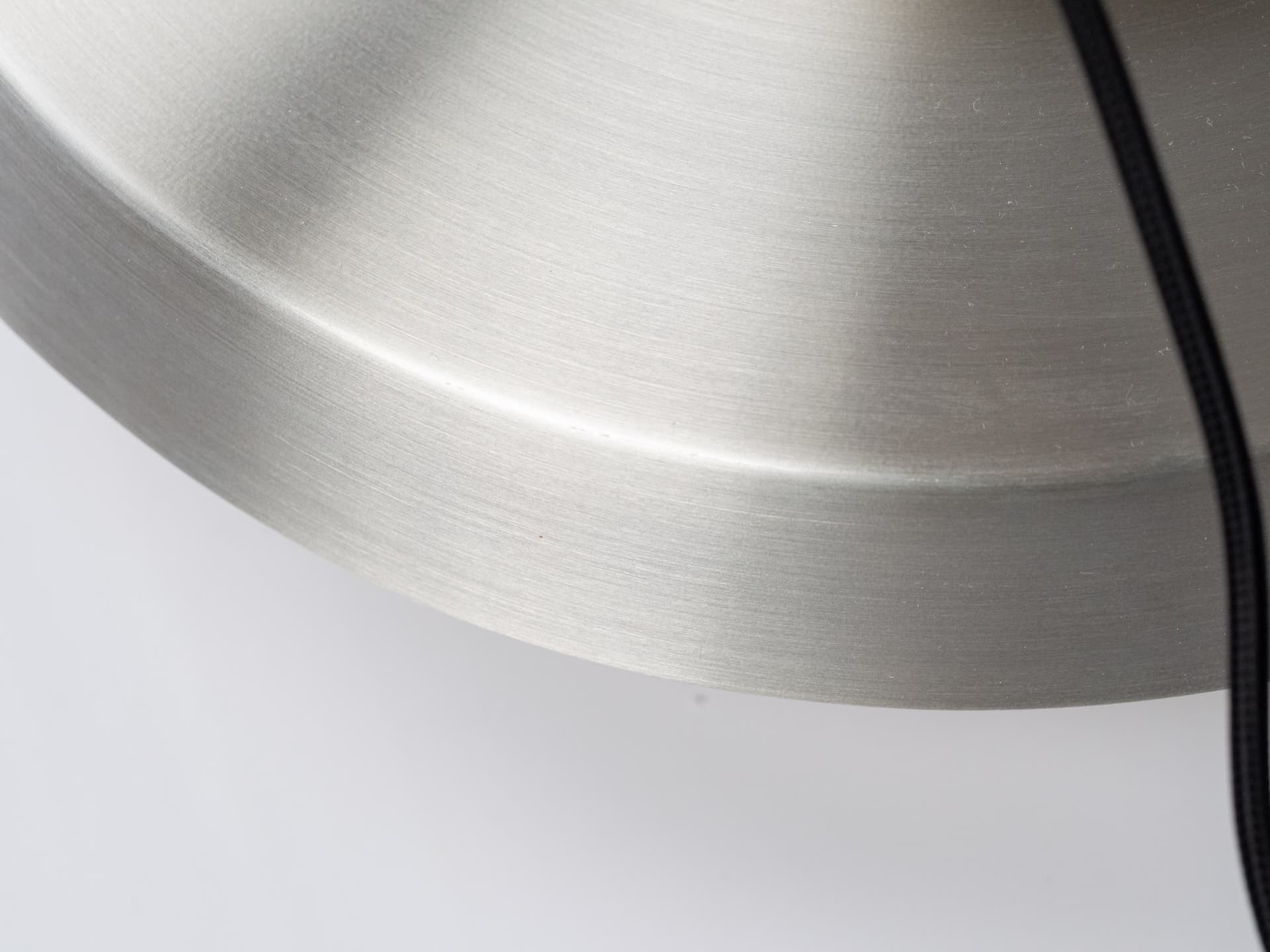 Pendant lamp Superlight, silver gold aluminium, by D. Mogensen, Denmark, 1980s. - 393144