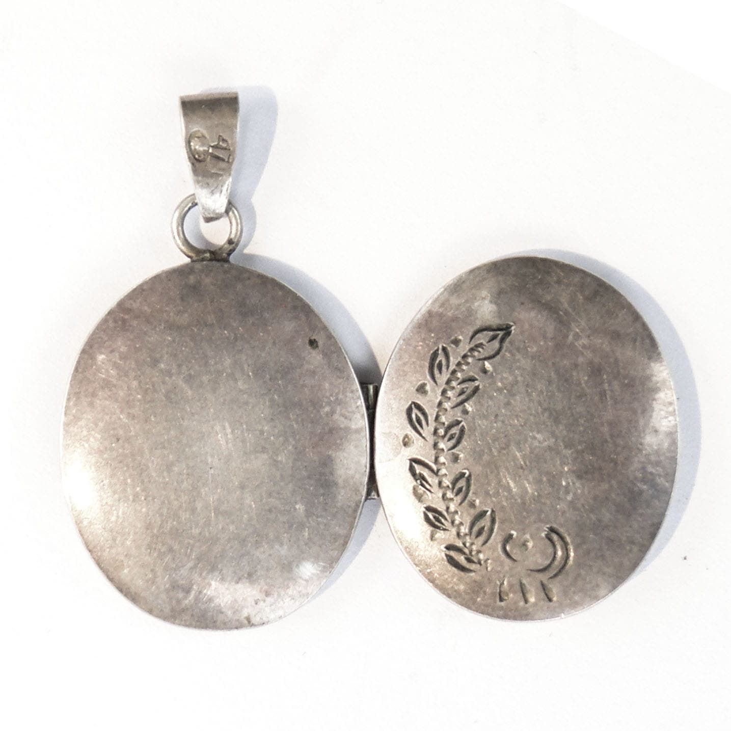 Locket, silver, Poland, 1960s - 393287