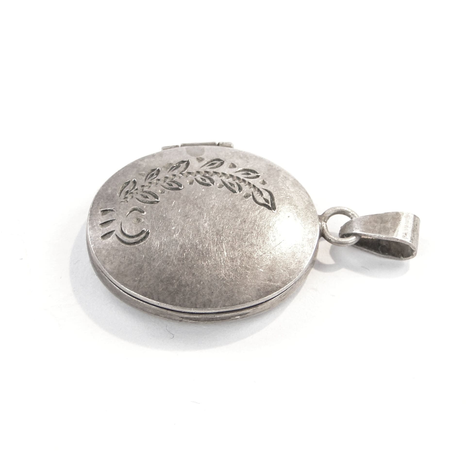 Locket, silver, Poland, 1960s - 393290