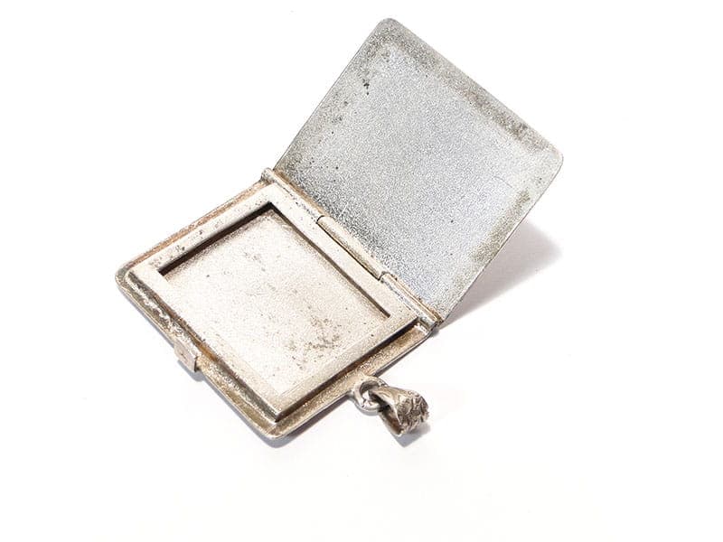 Book Locket, silver, Czechoslovakia, 1920s - 393297