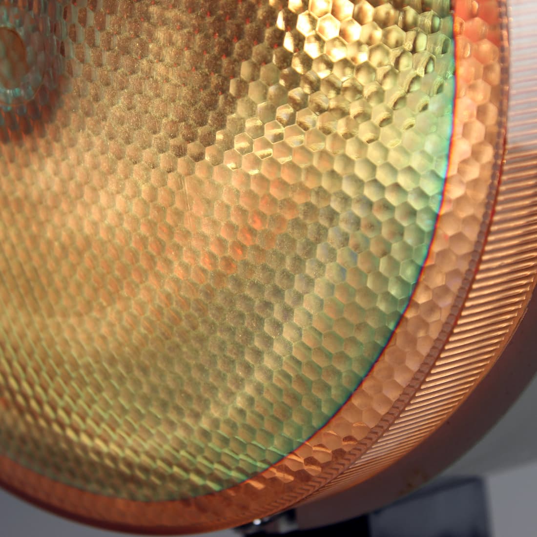 Lampa podłogowa lekarska, szary, stal, Czechosłowacja, lata 50. - 393500