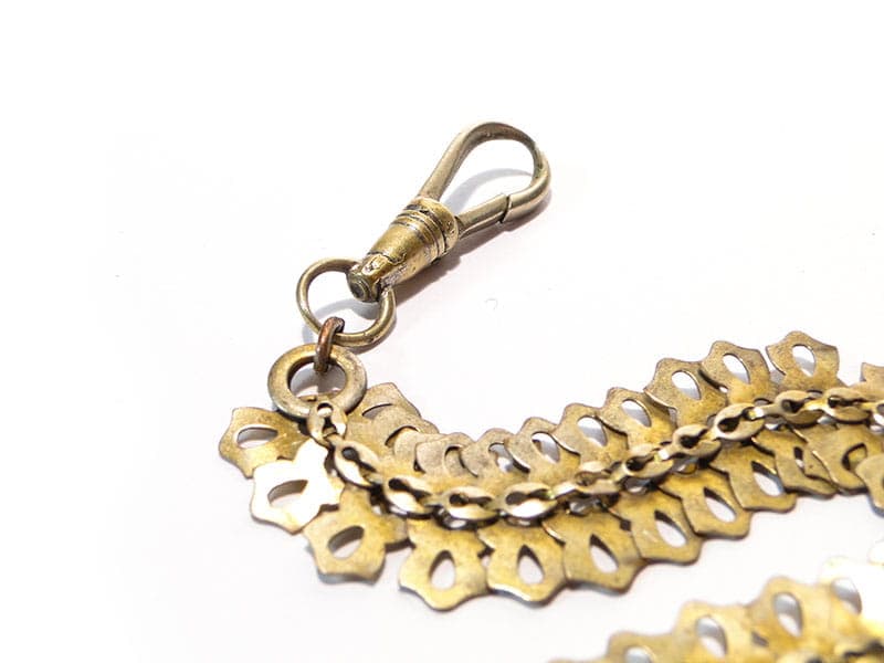 Albert chain, gold brass silver, Austria, 19th century - 393567