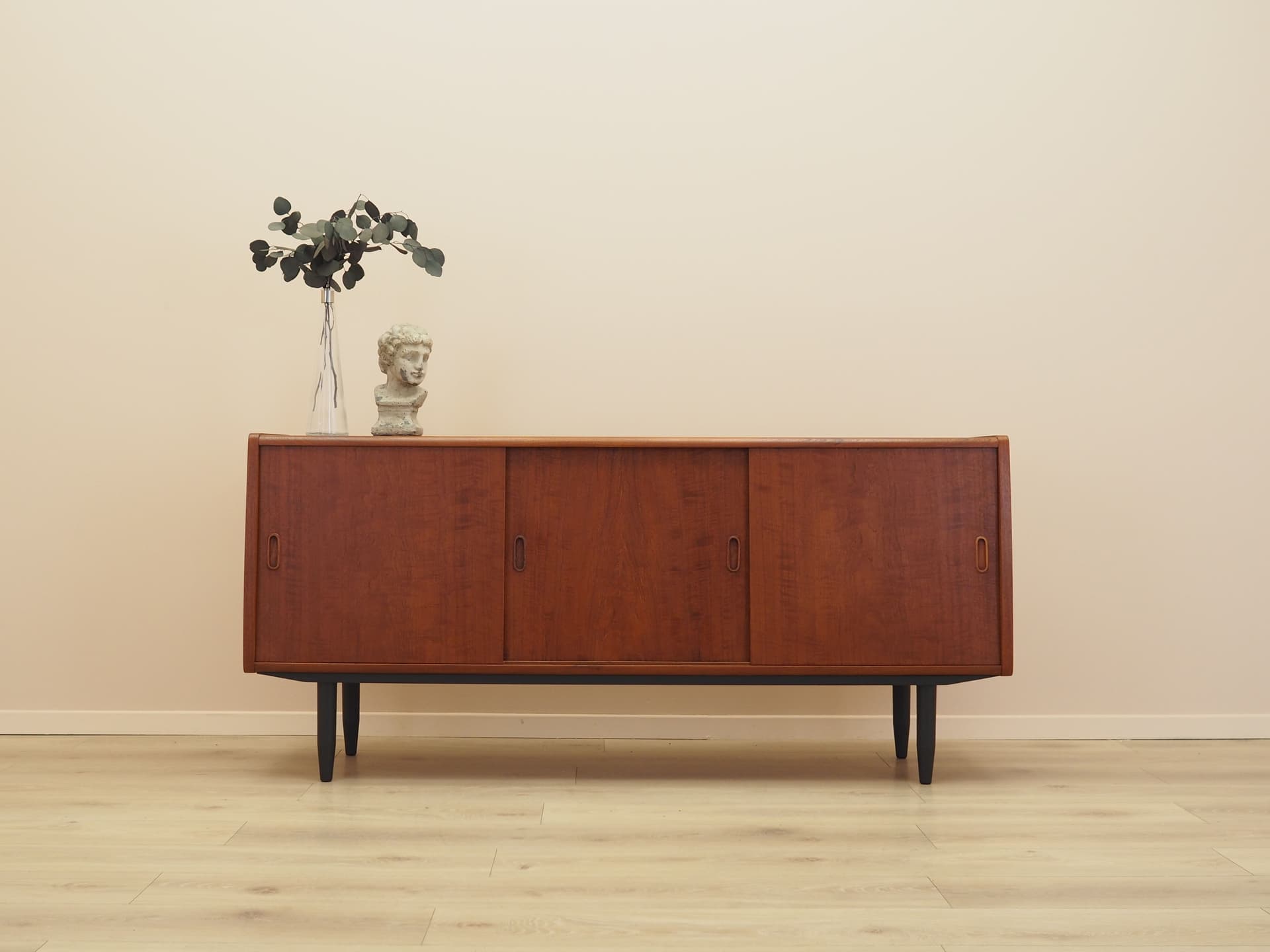 Sideboard Westergaards Møbelfabrik, teak brązowy, Dania, lata 70. - 393585