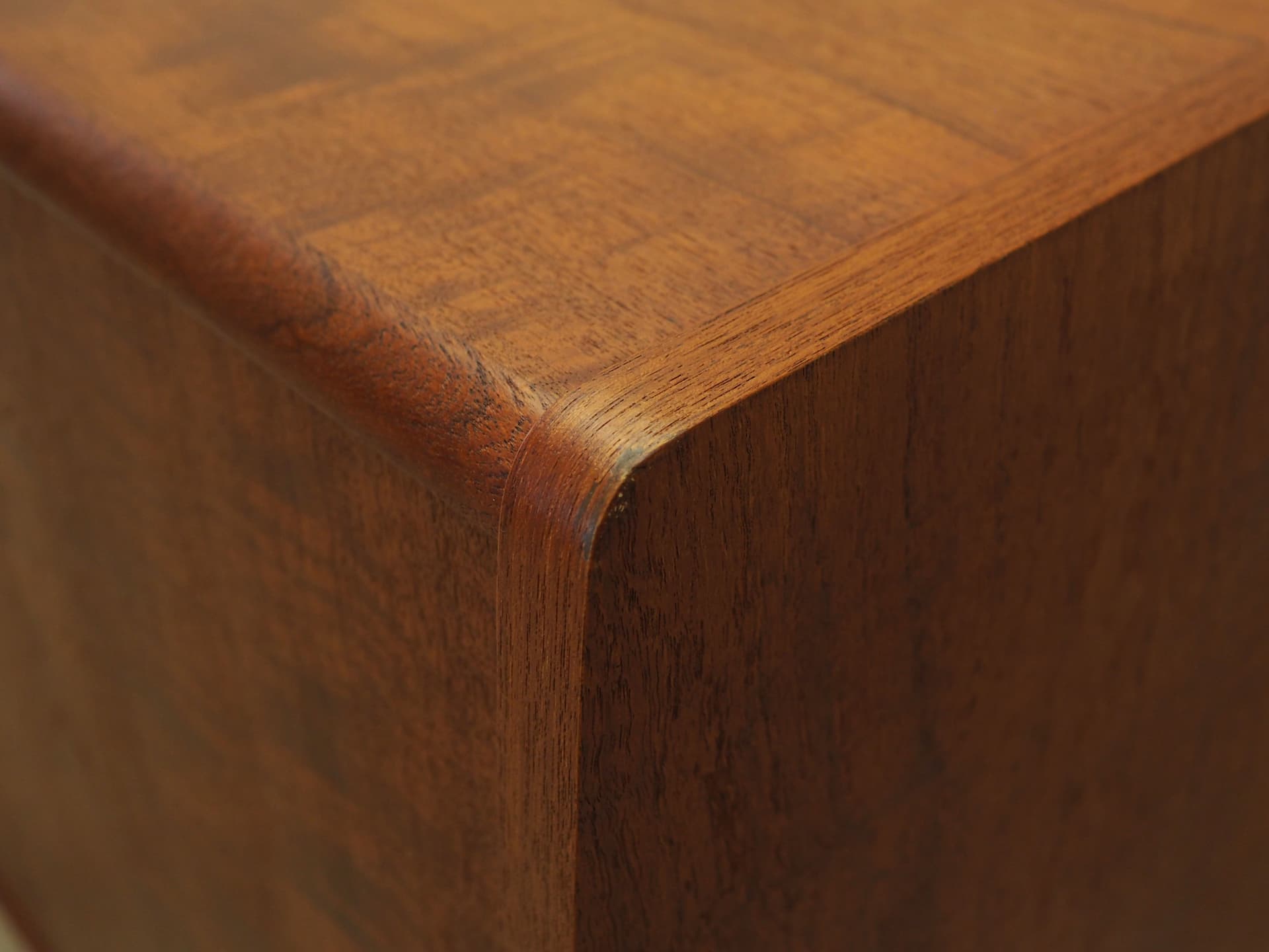 Sideboard Westergaards Møbelfabrik, teak brązowy, Dania, lata 70. - 393589